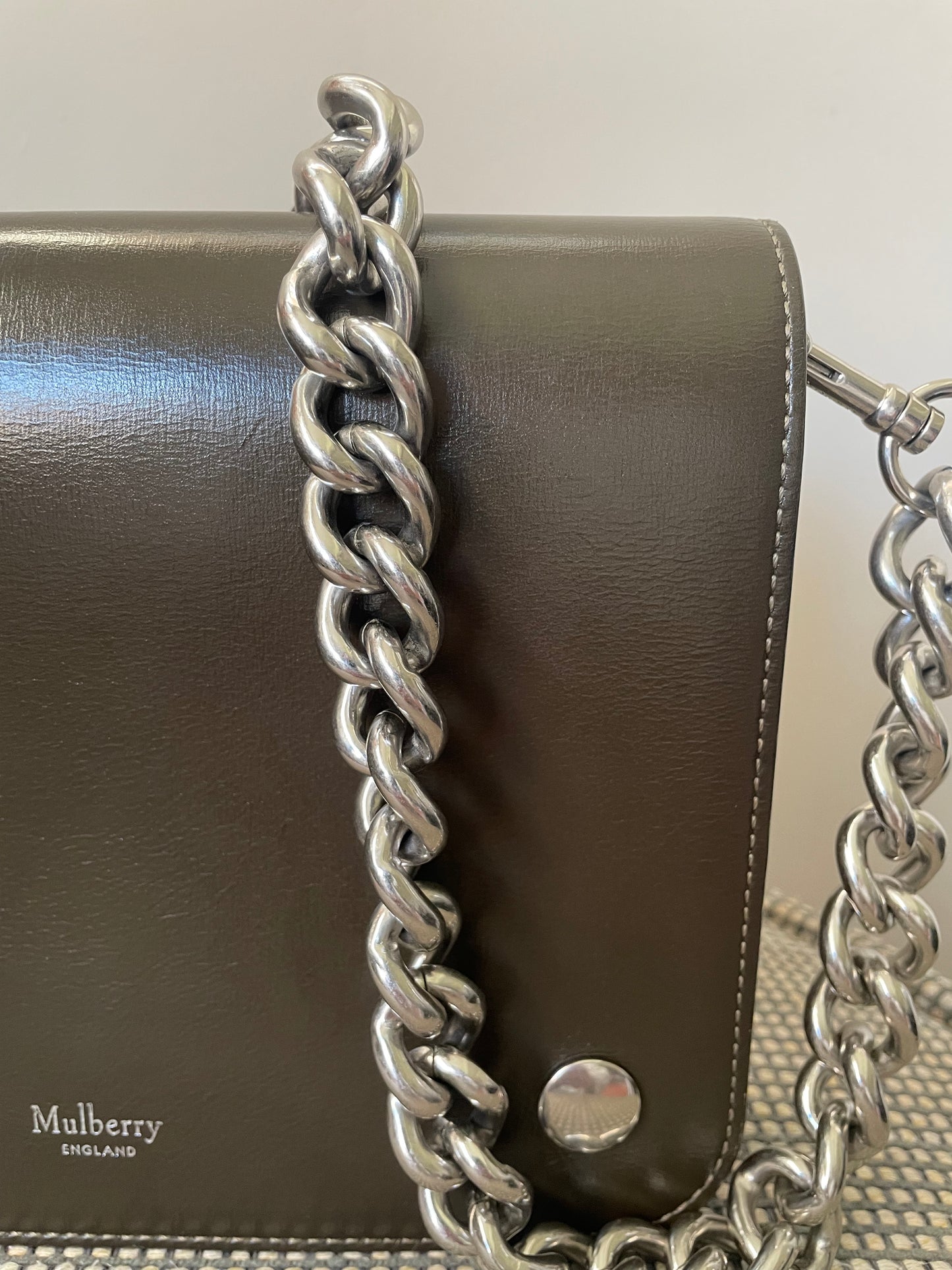 Preloved Mulberry Clifton Shoulder Bag/Clutch