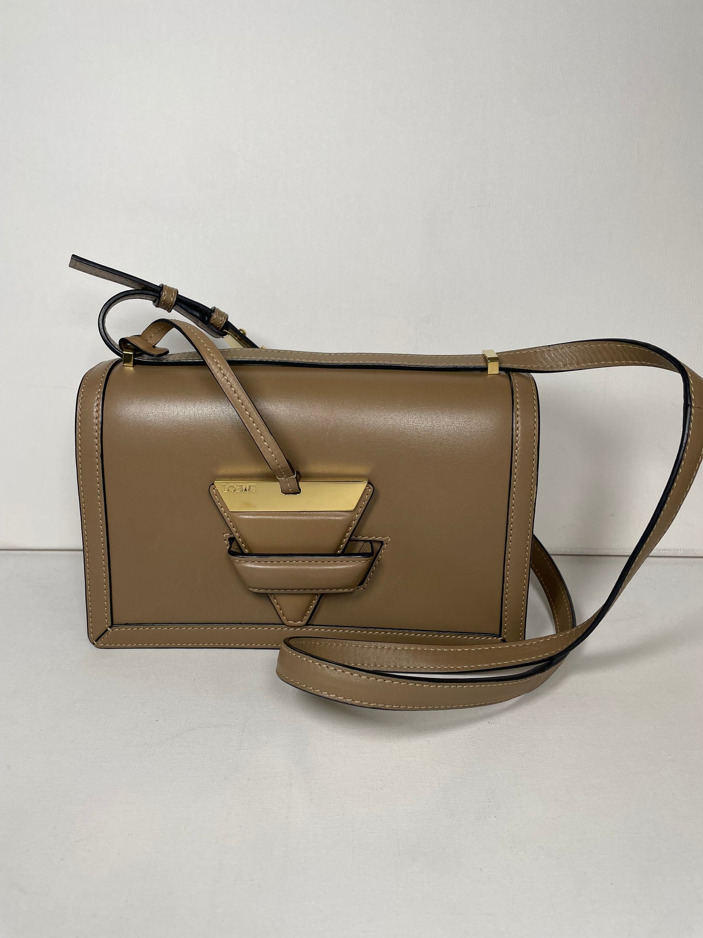 Preloved Loewe Barcelona Crossbody Bag, Medium