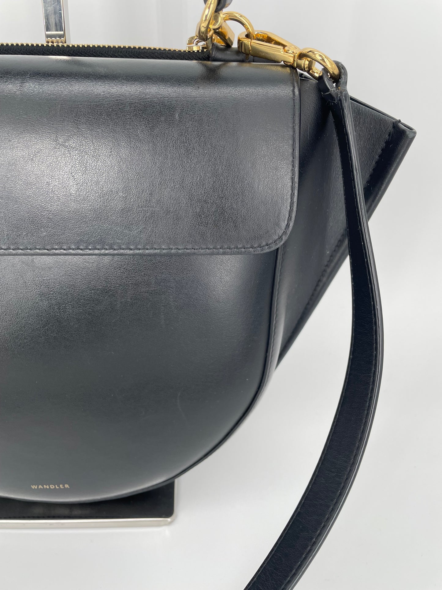 Preloved Wandler Hortensia Crossbody Bag and Top Handle Bag, Medium