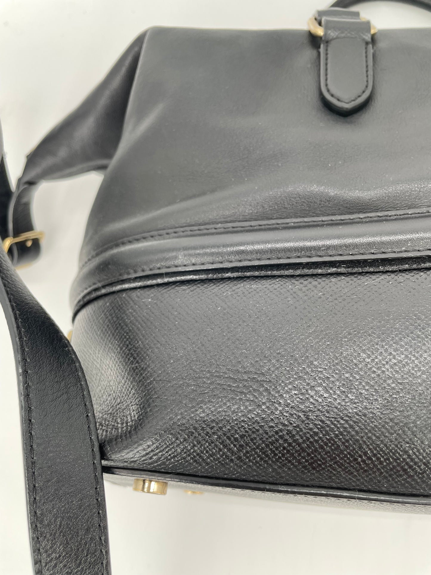 Preloved Smythson Panama Duffle tote
