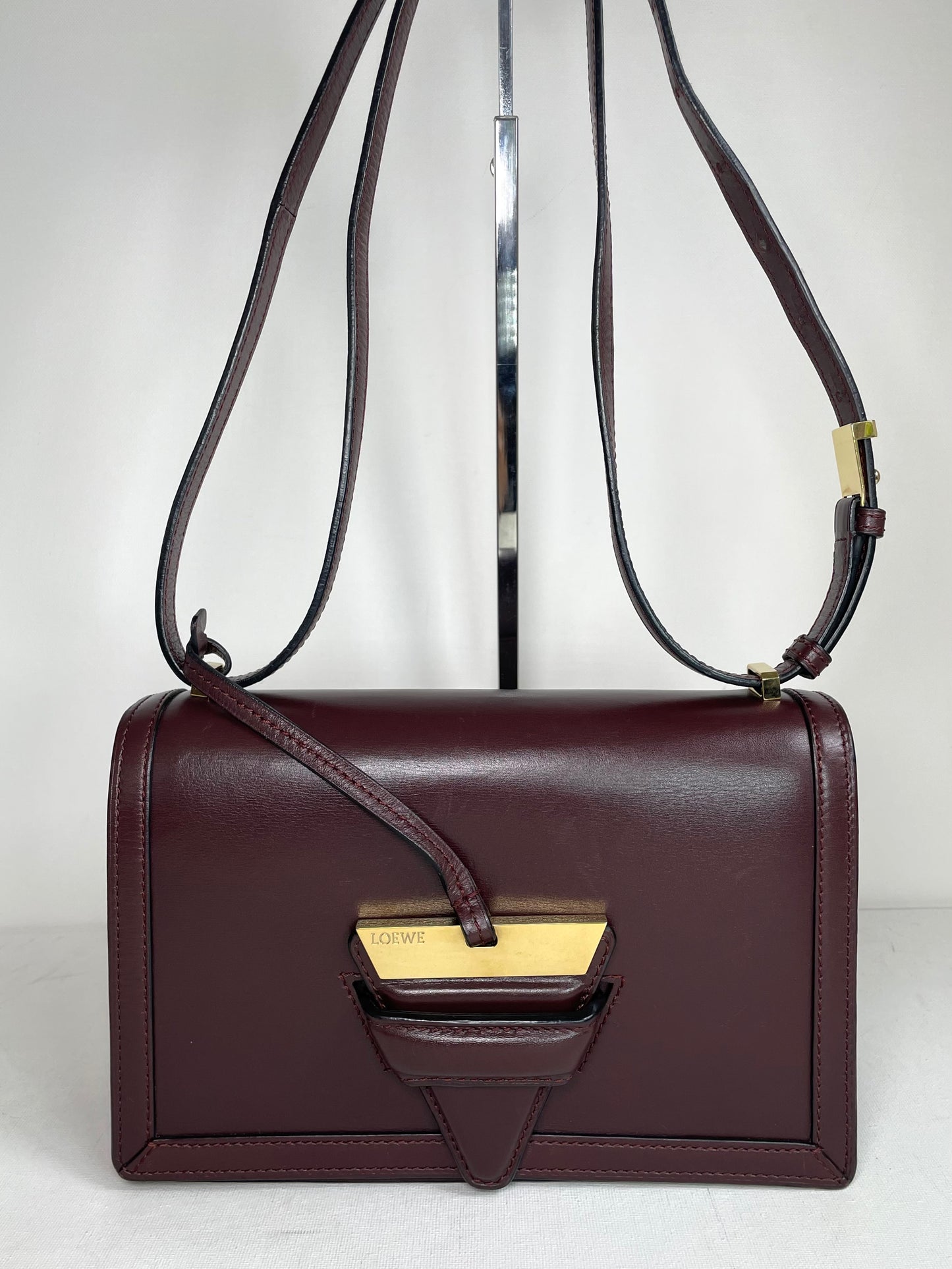 Preloved Loewe Barcelona Crossbody Bag, Medium