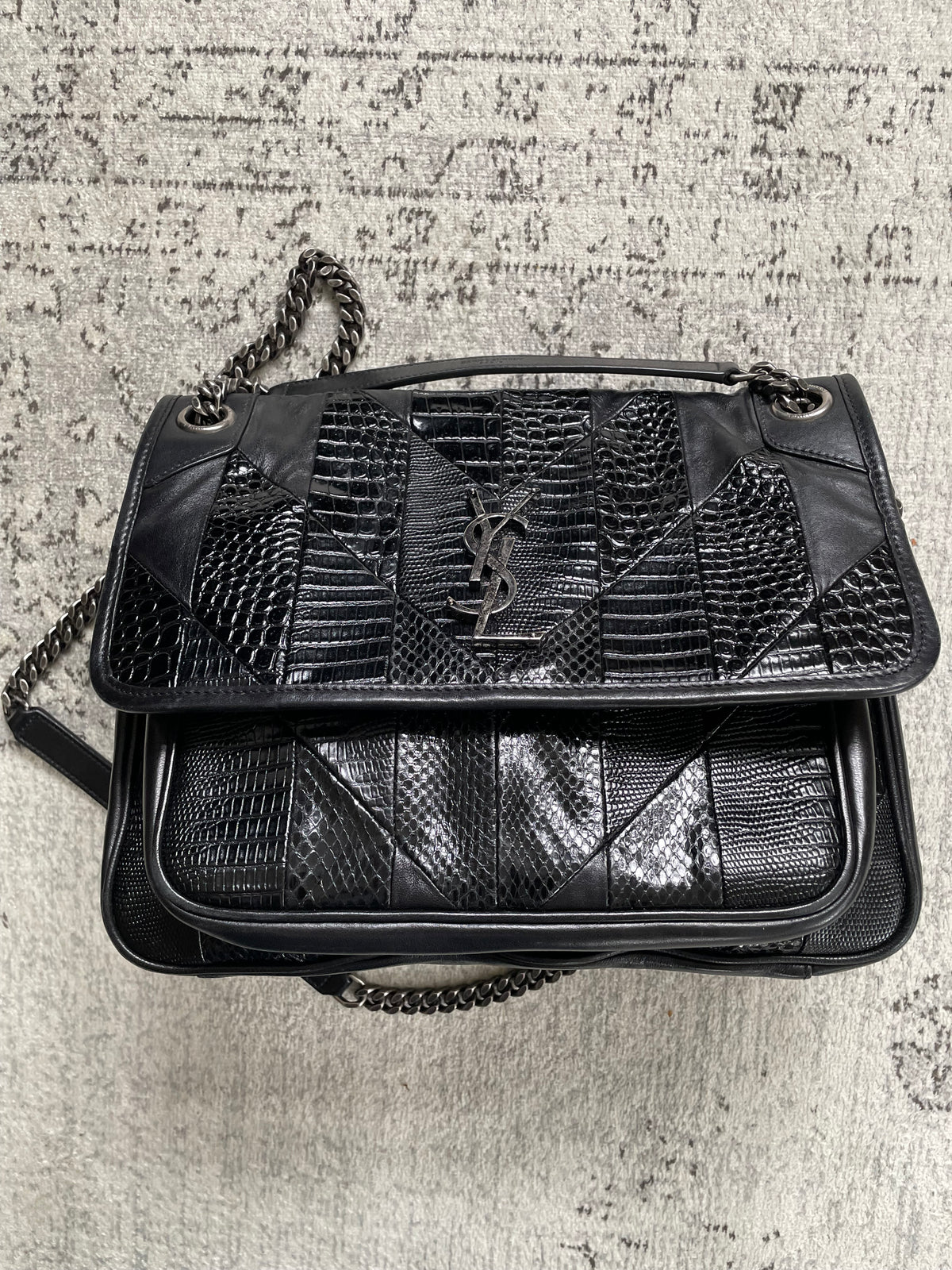 Preloved Saint Laurent Niki Shoulder Bag, Medium