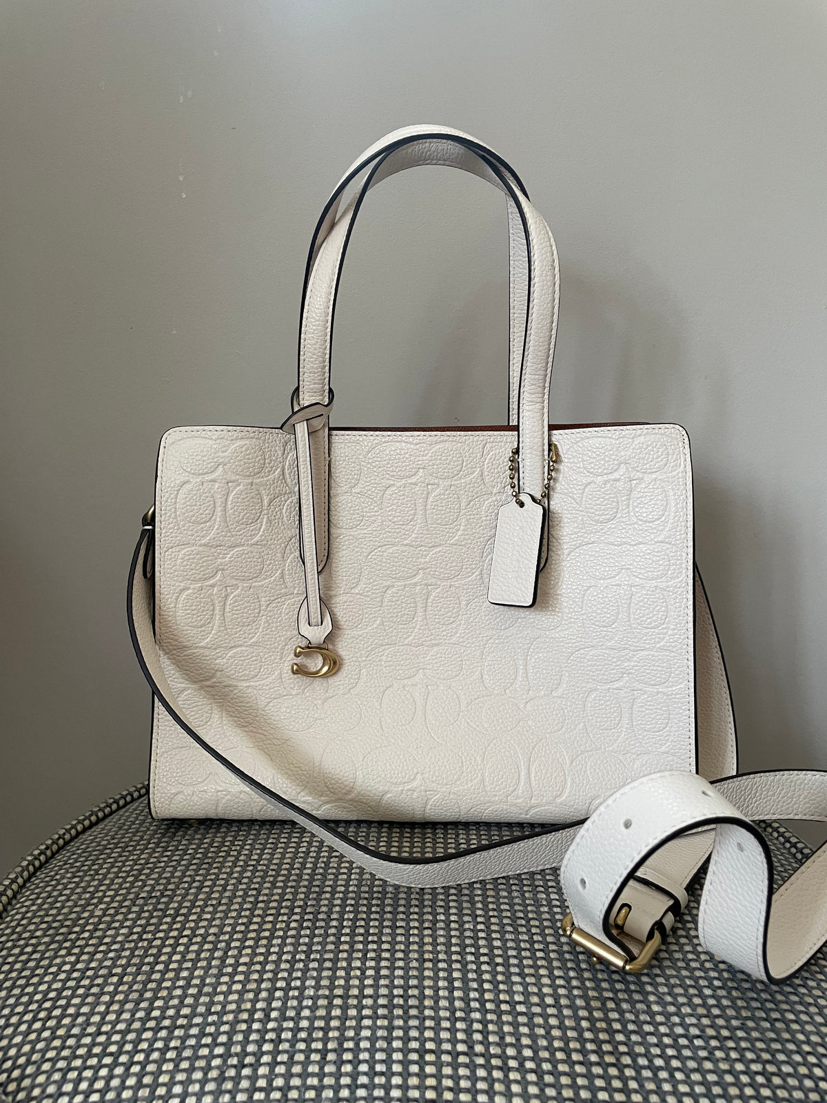Preloved Coach Carter Carryall Tote Bag,