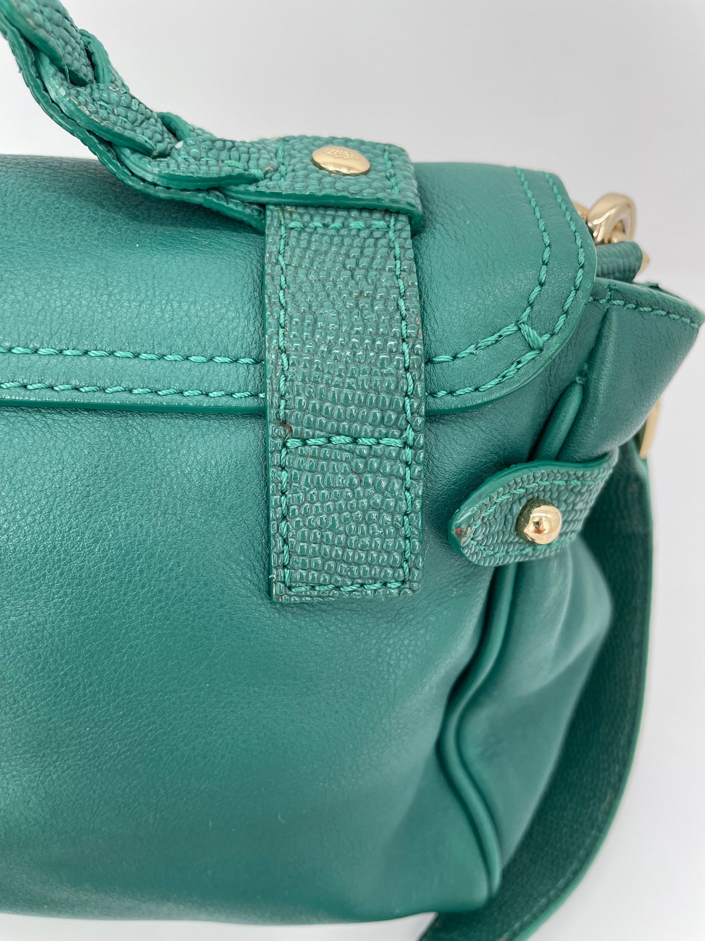 Preloved Mulberry Alexa Satchel Bag, Mini