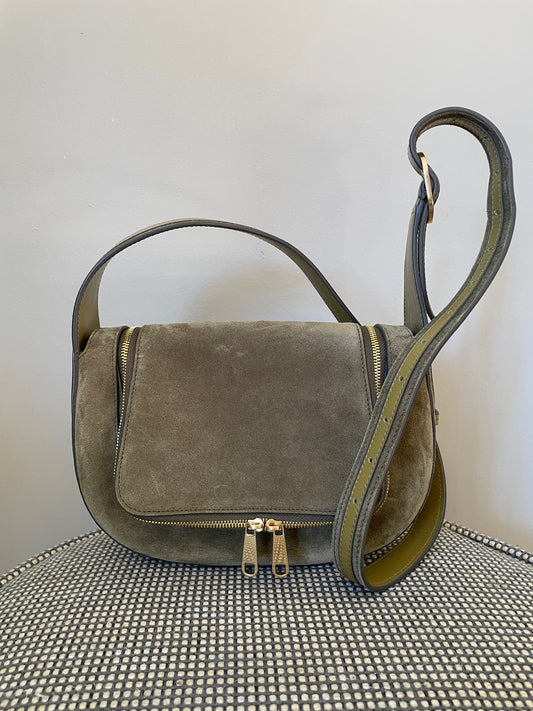 Preloved Anya Hindmarch Soft Vere Shoulder Bag, Small