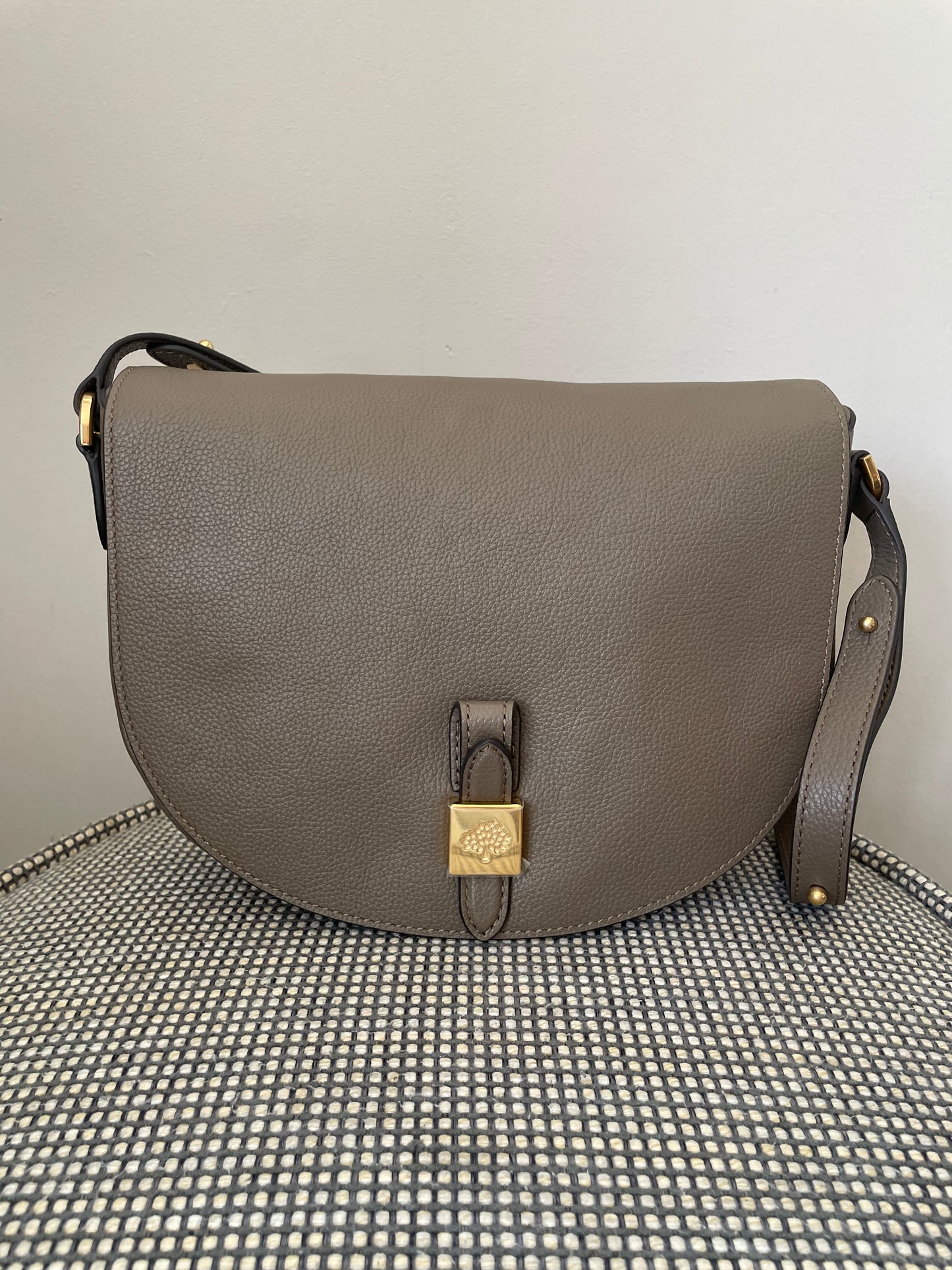 Preloved Mulberry Tessie Satchel Shoulder Bag