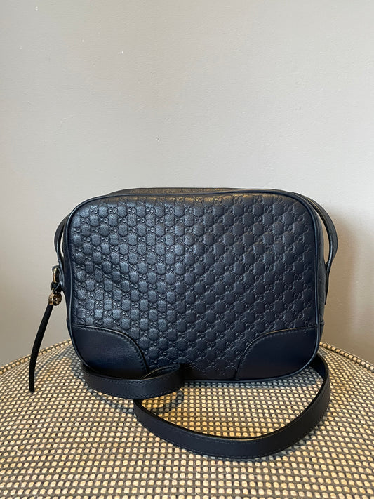 Preloved Gucci GG Guccissima Leather Bree Crossbody