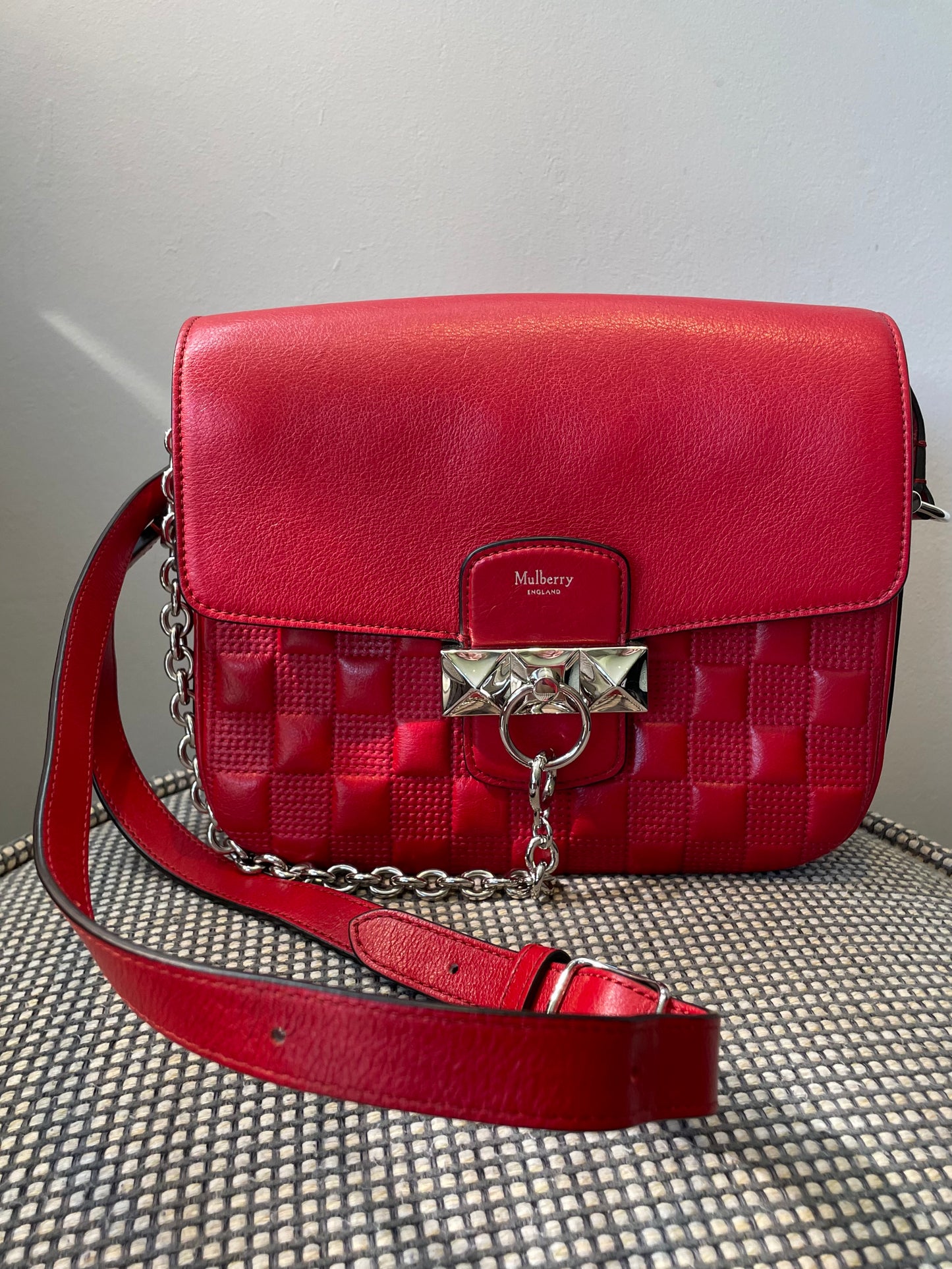 Preloved Mulberry Keeley Satchel Shoulder Bag