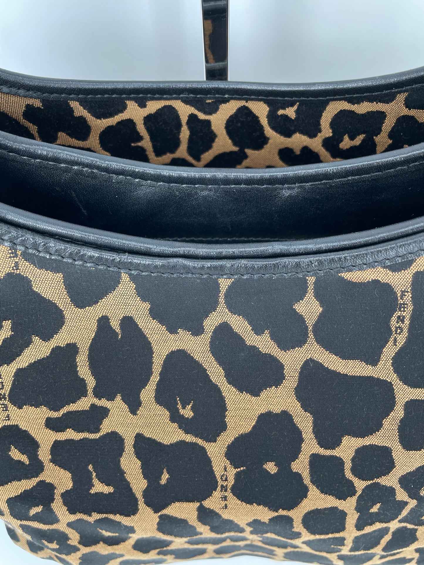 Preloved, Vintage Fendi Chef Canvas Shoulder tote bag