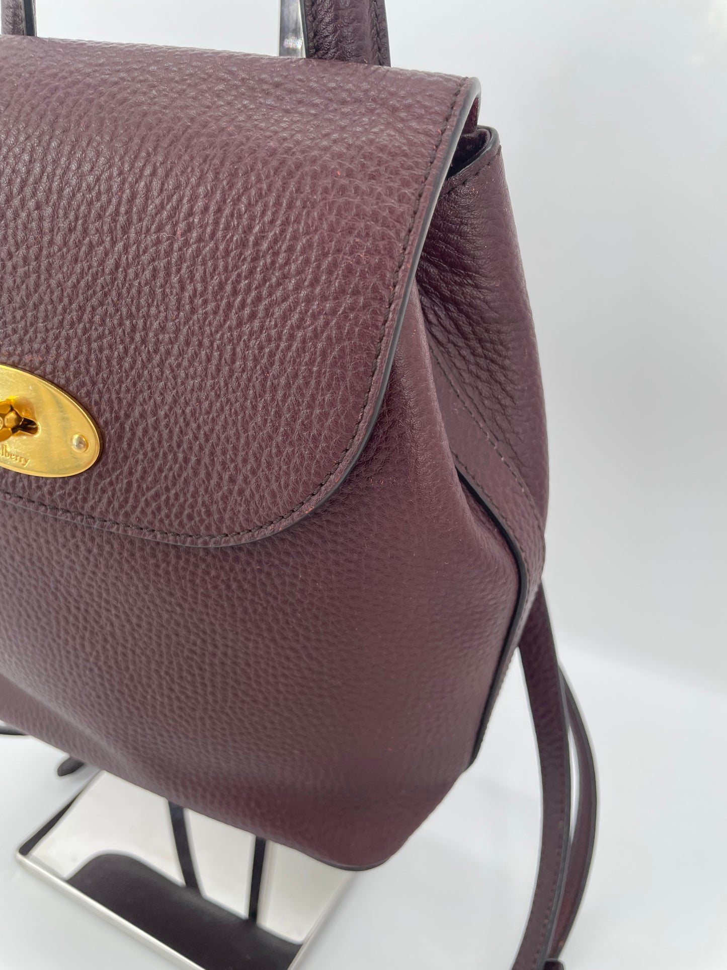 Preloved Mulberry Calfskin Bayswater Backpack, Mini