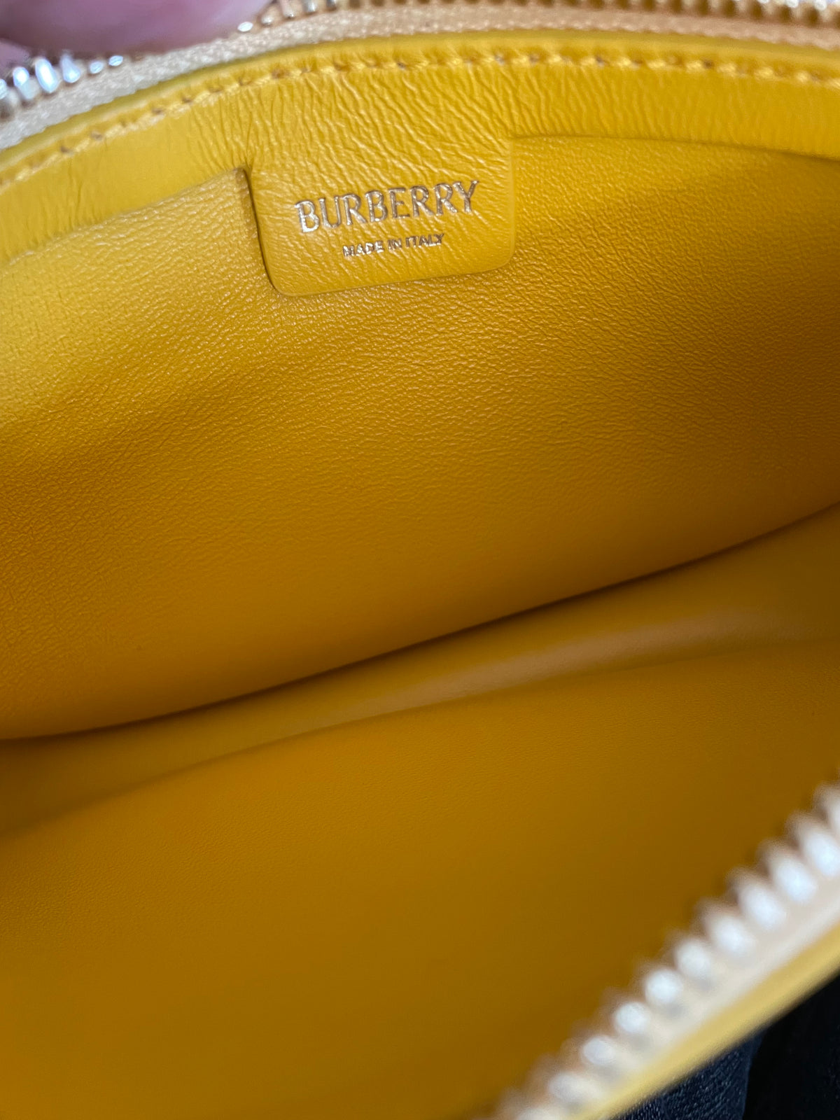 Preloved Burberry Shield Sling Bag, Micro