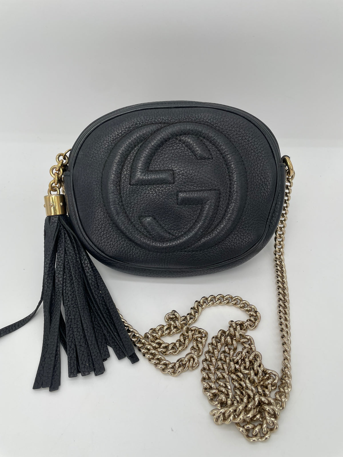 Preloved Gucci Soho Chain Crossbody Bag, Mini