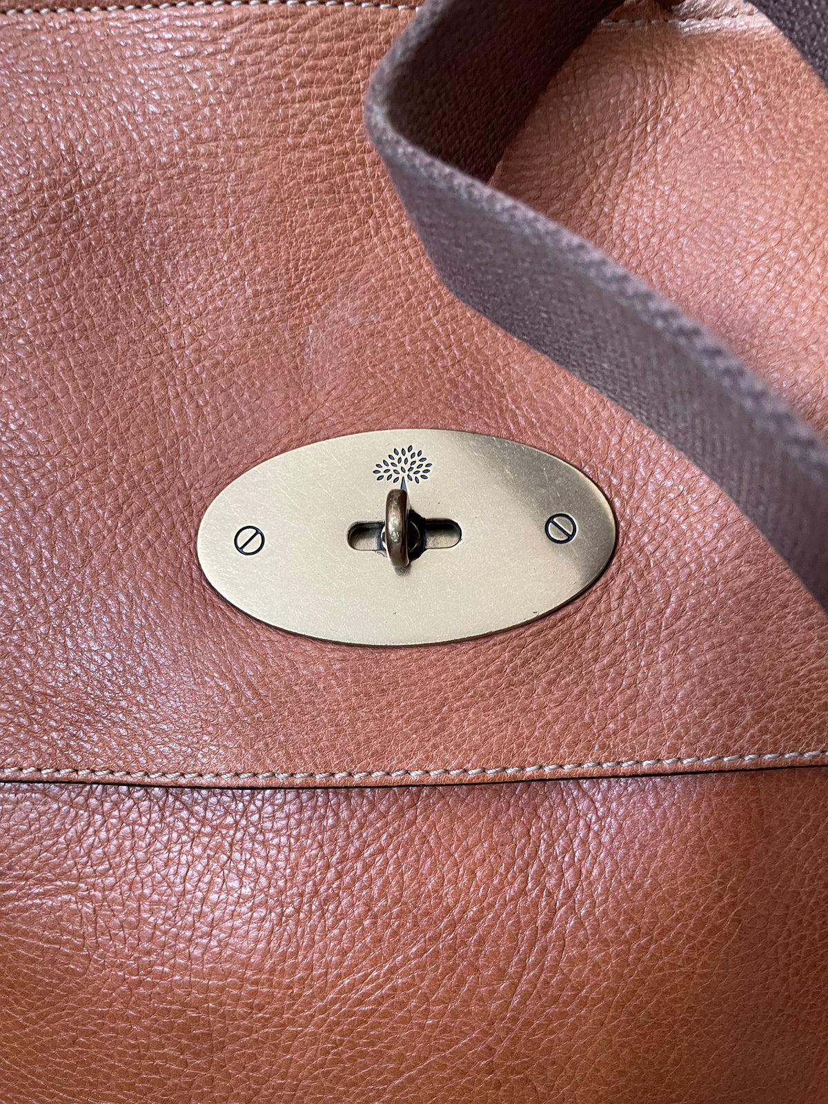 Preloved Mulberry Antony Messenger Crossbody Bag, Large