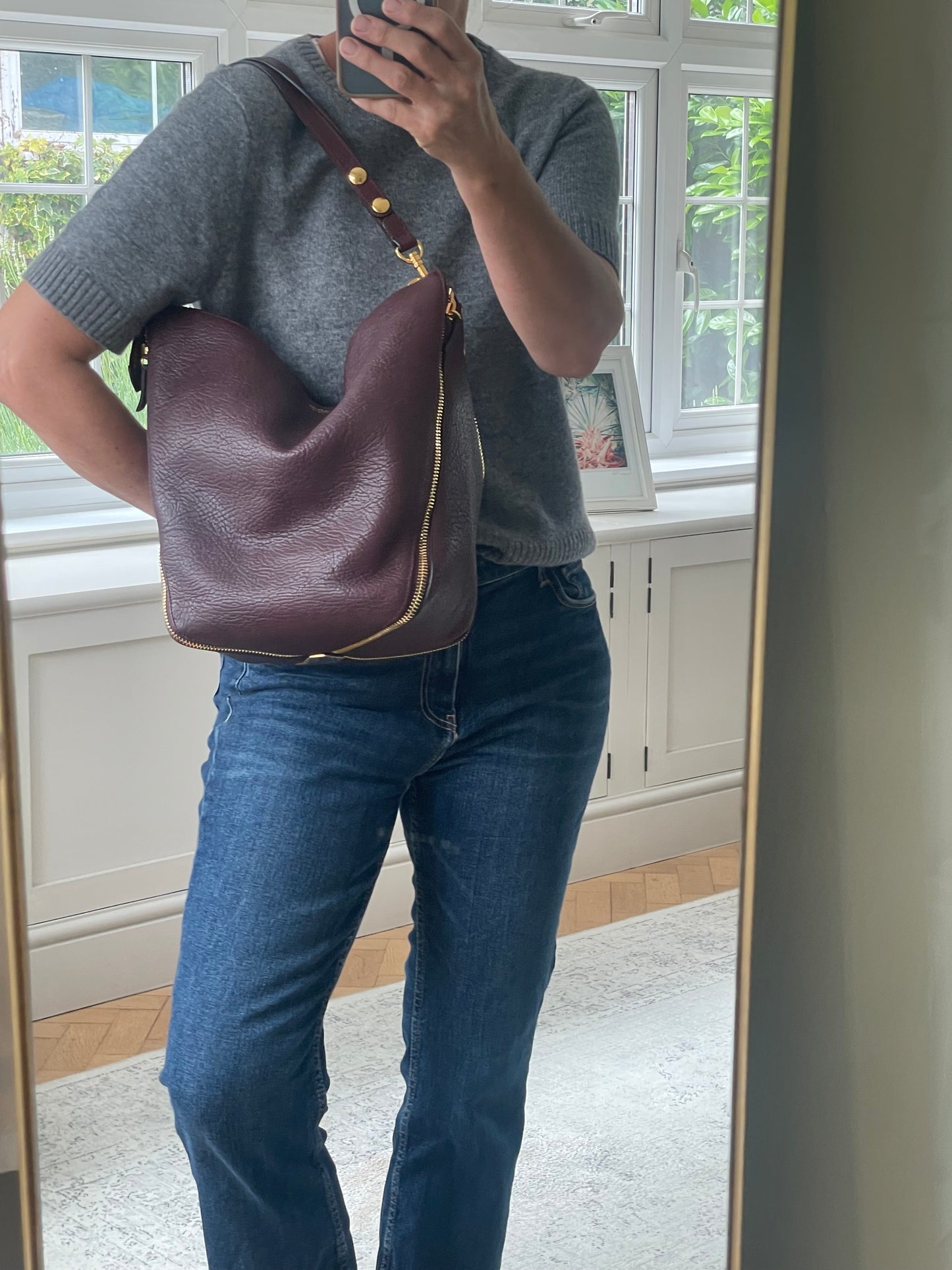 Preloved Mulberry Camden Bucket Shoulder Bag, Medium