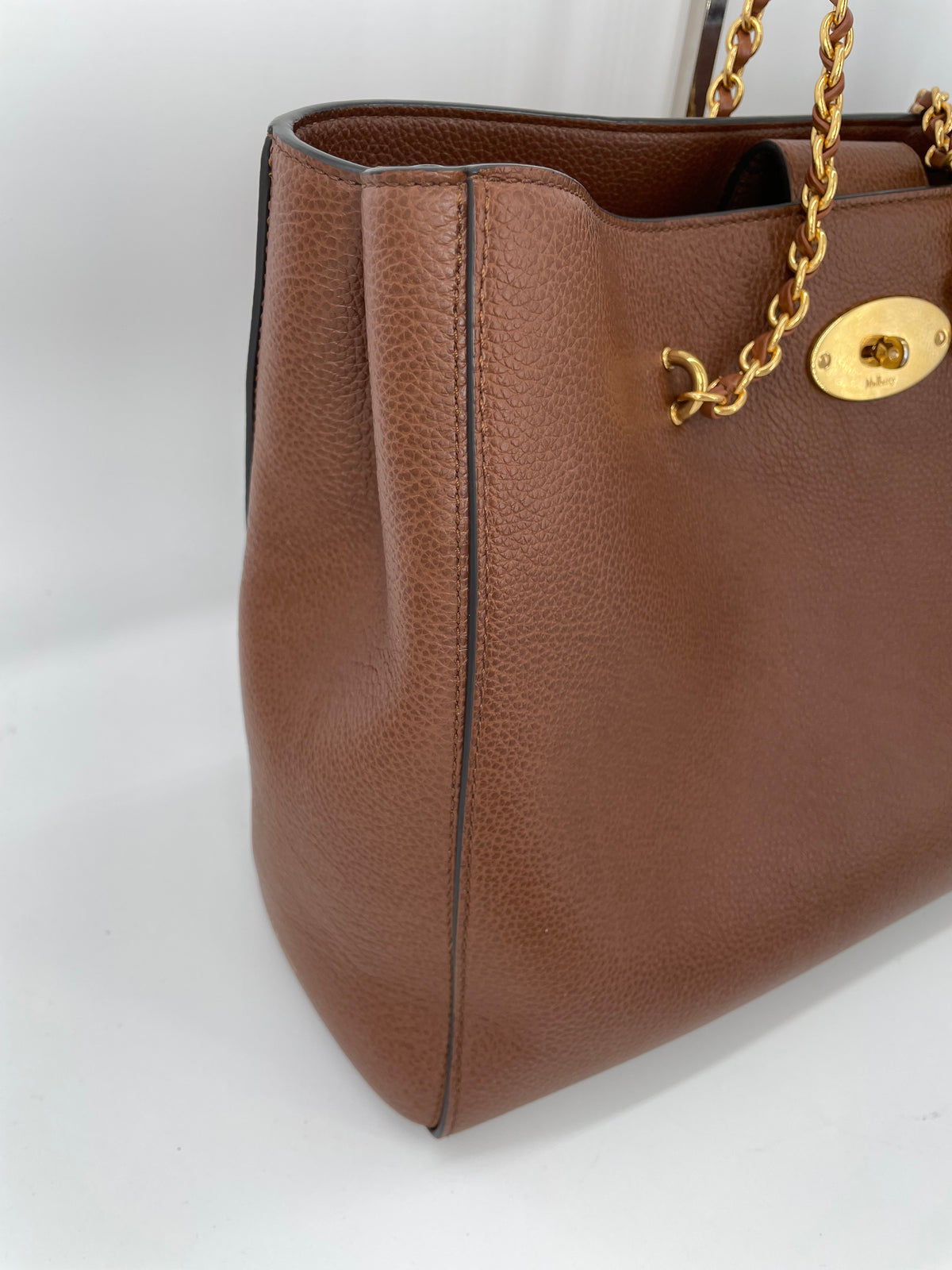 Preloved Mulberry Lily Chain Tote Bag