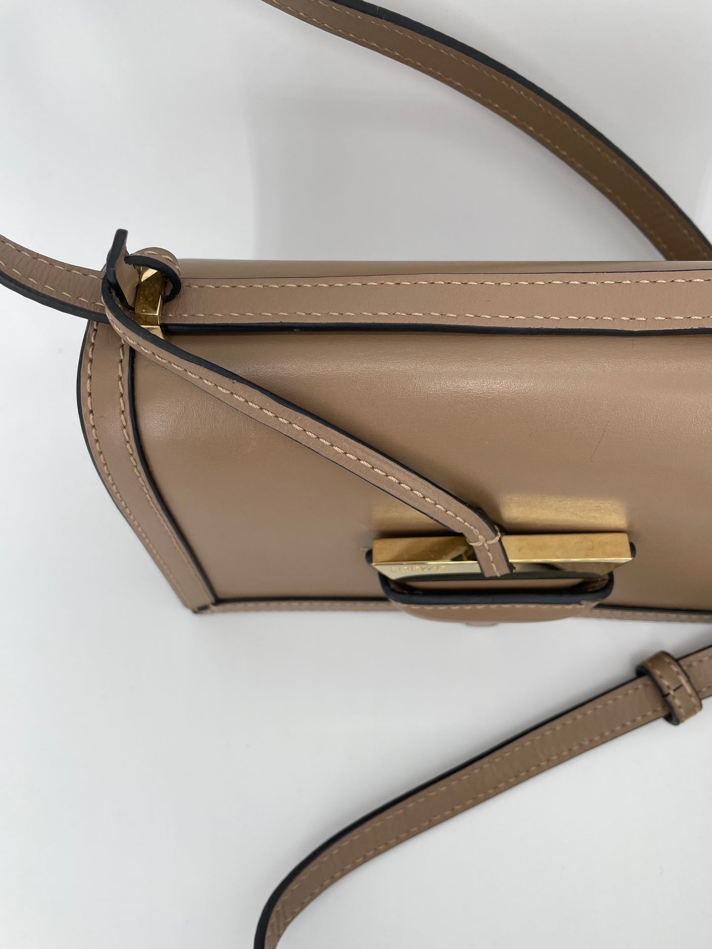 Preloved Loewe Barcelona Crossbody Bag, Small