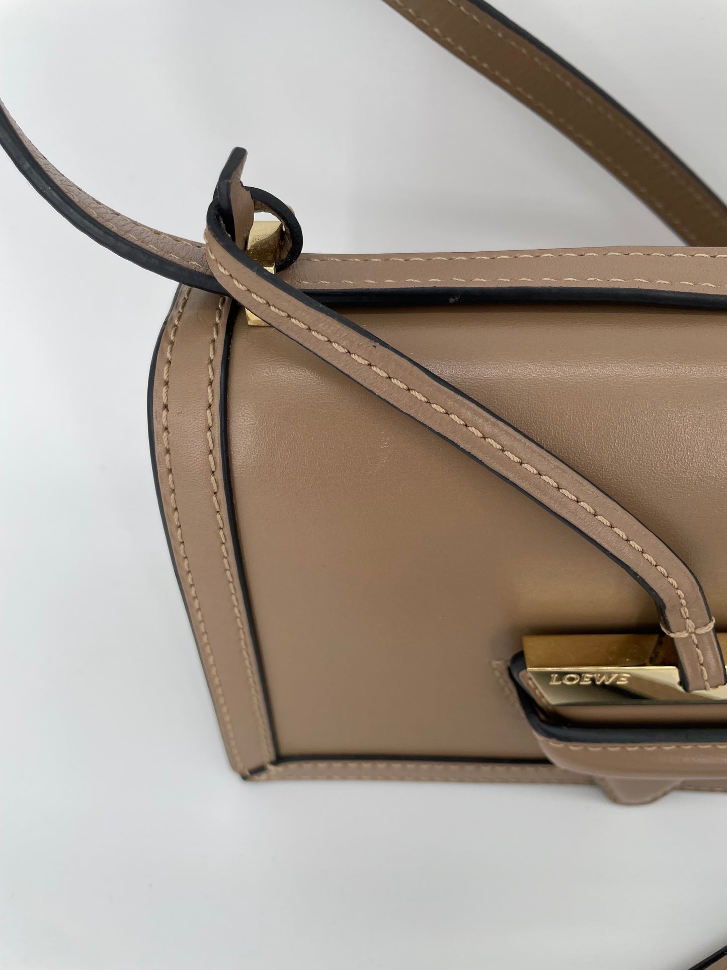 Preloved Loewe Barcelona Crossbody Bag, Small