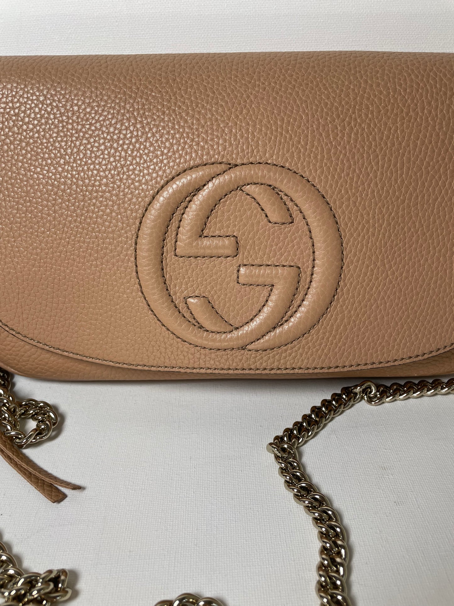 Preloved Gucci Long Soho Chain Shoulder Bag