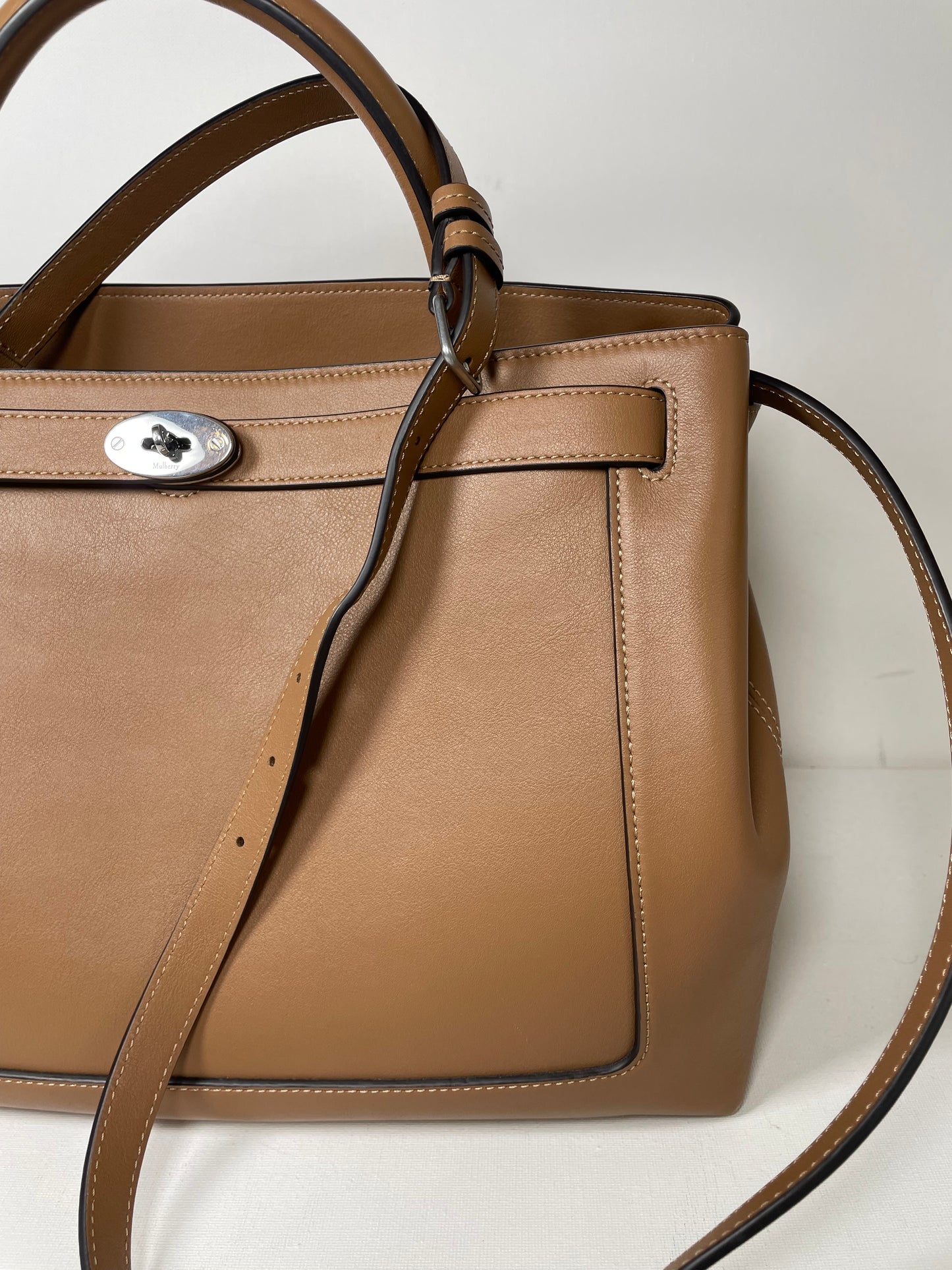 Preloved Mulberry Islington Belted Tote Bag, Large