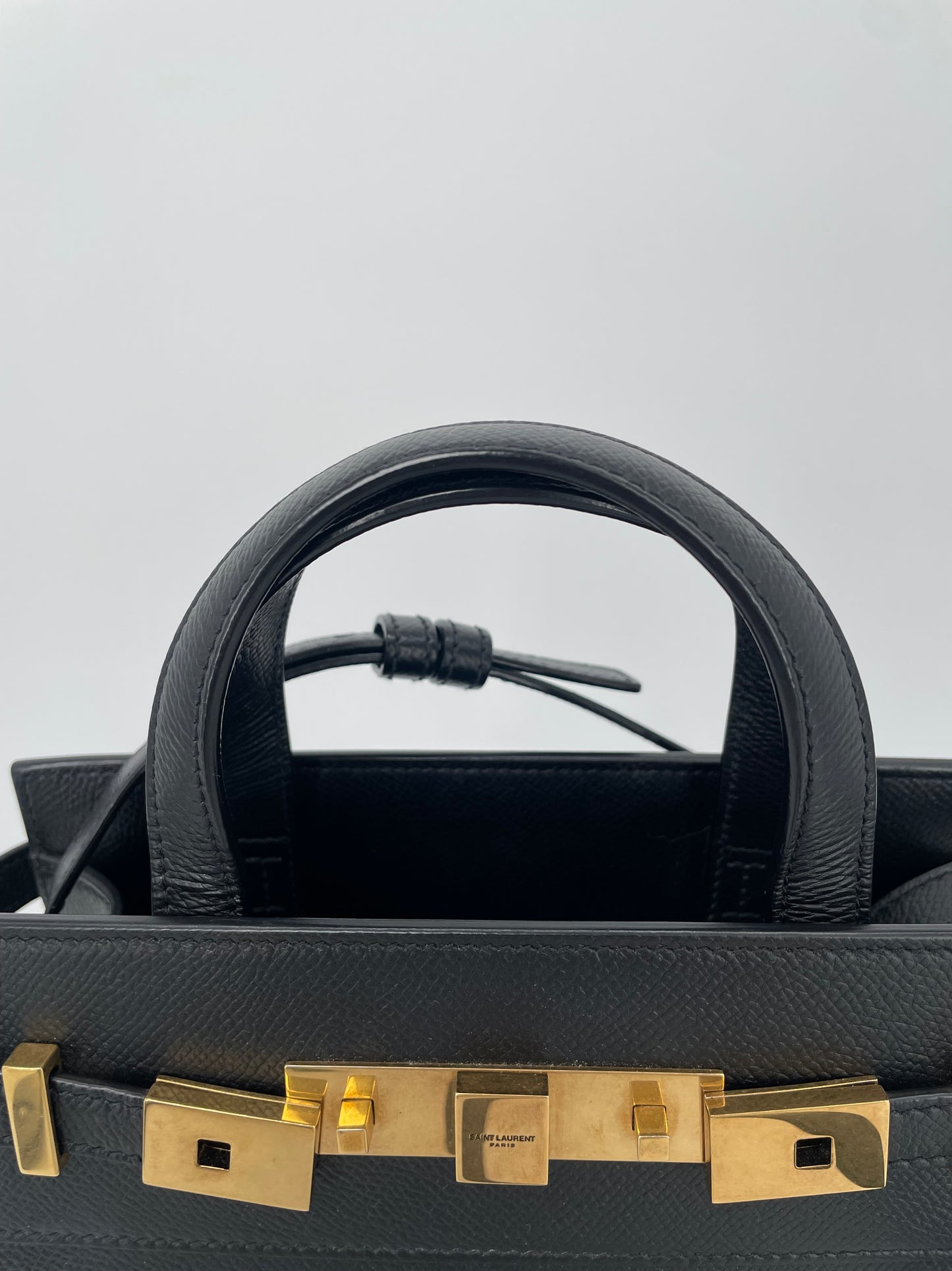 Preloved Saint Laurent Manhattan Tote Bag, Nano