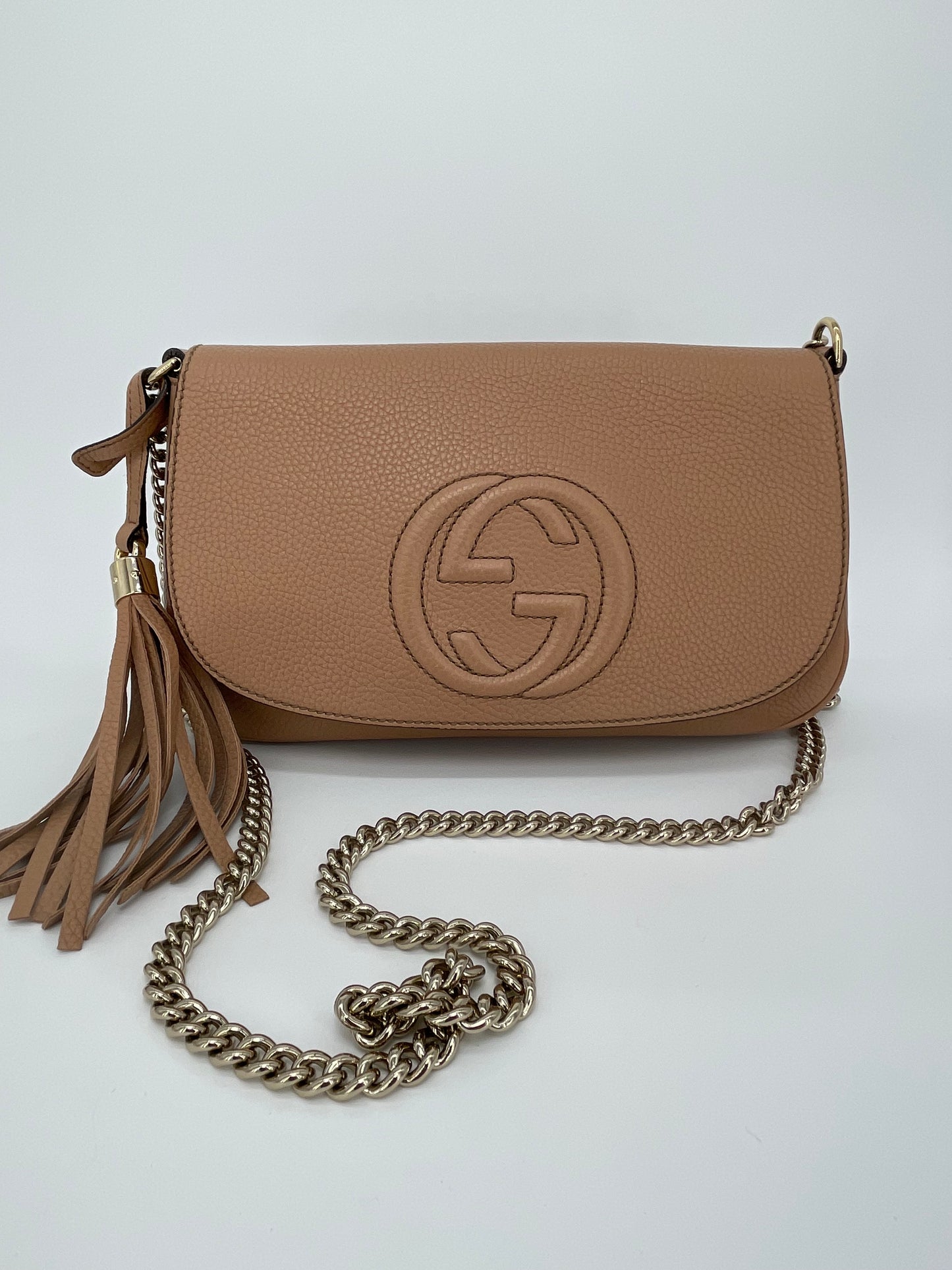 Preloved Gucci Long Soho Chain Shoulder Bag