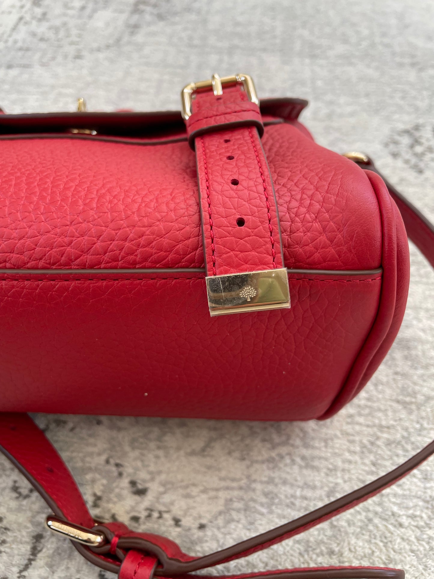 Preloved Mulberry Alexa Satchel Bag, Mini