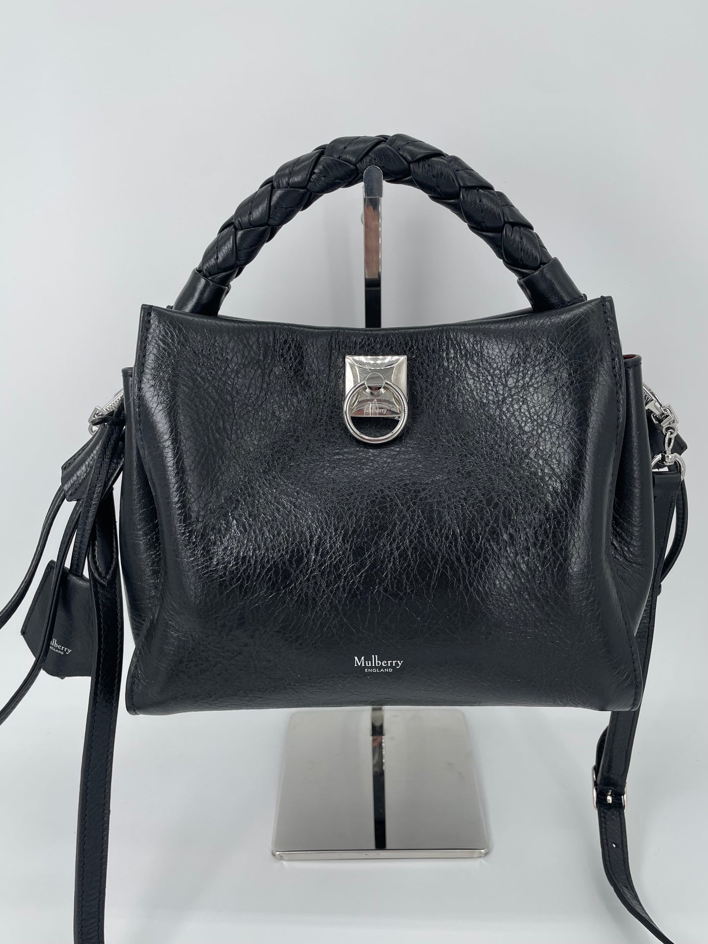 Preloved Mulberry Iris Shoulder Bag, Small