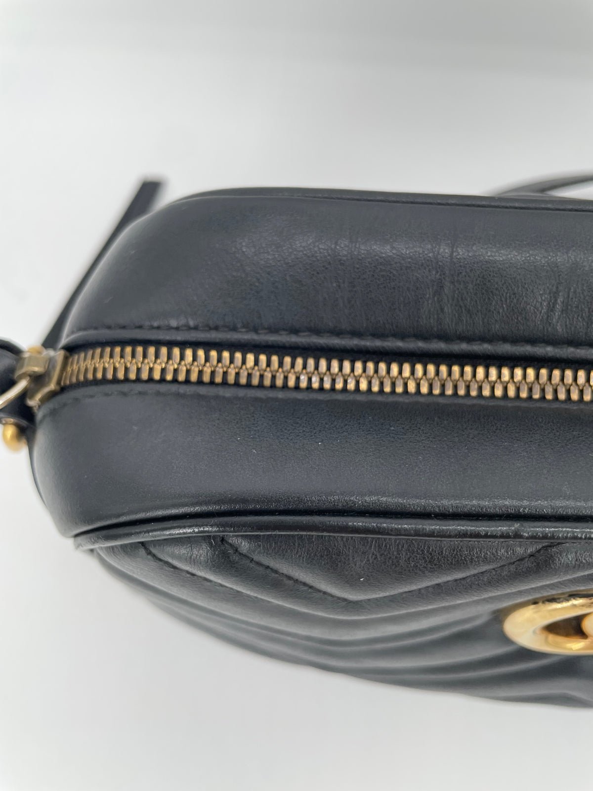 Preloved Gucci Marmont Shoulder Bag, Small