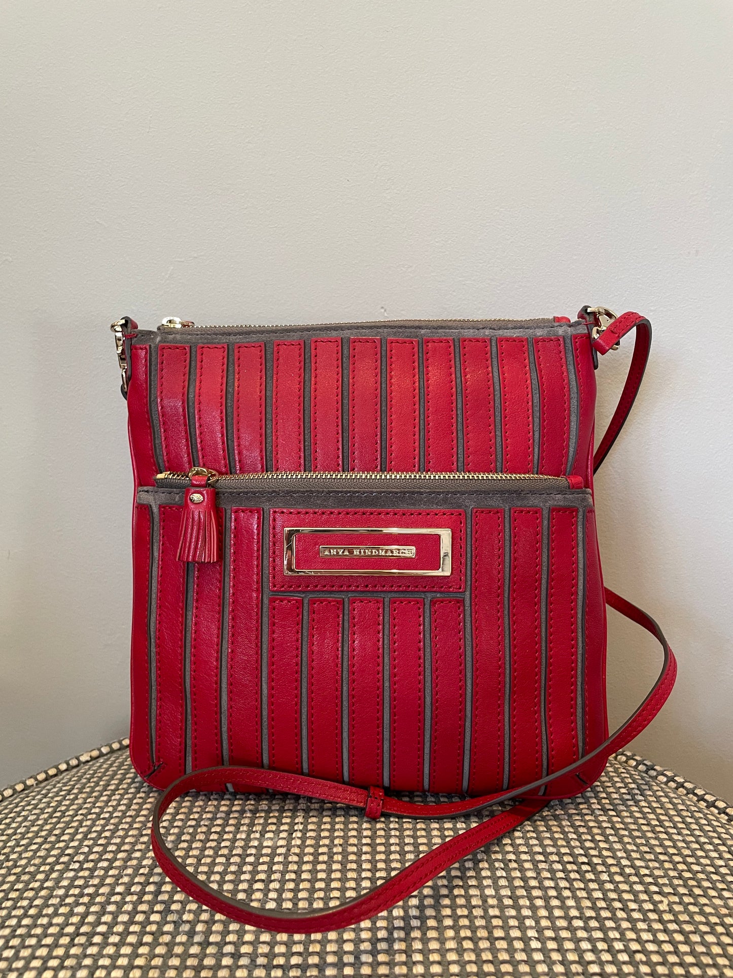 Preloved Anya Hindmarch Hands Free Crossbody Bag