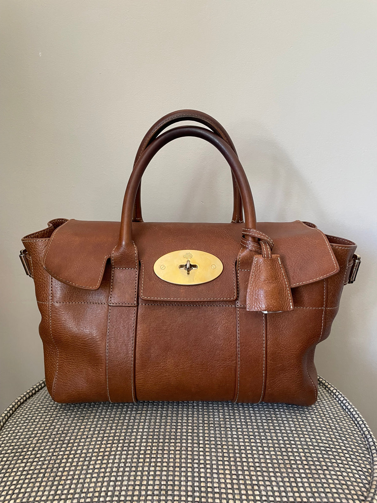 Preloved Mulberry Bayswater Buckle Bag, Small