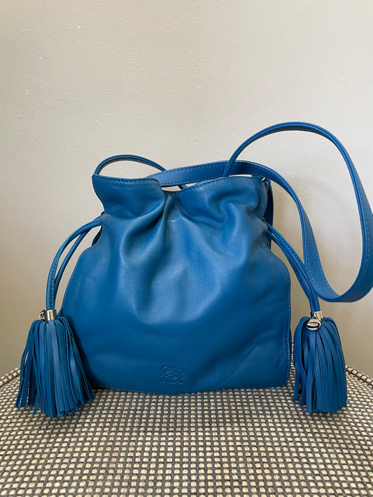 Preloved Loewe Flamenco Tassel Bag, Small