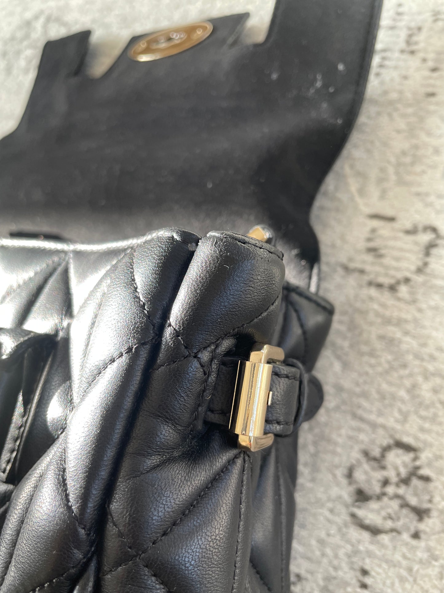 Preloved Mulberry Cara Delevingne Mini Backpack