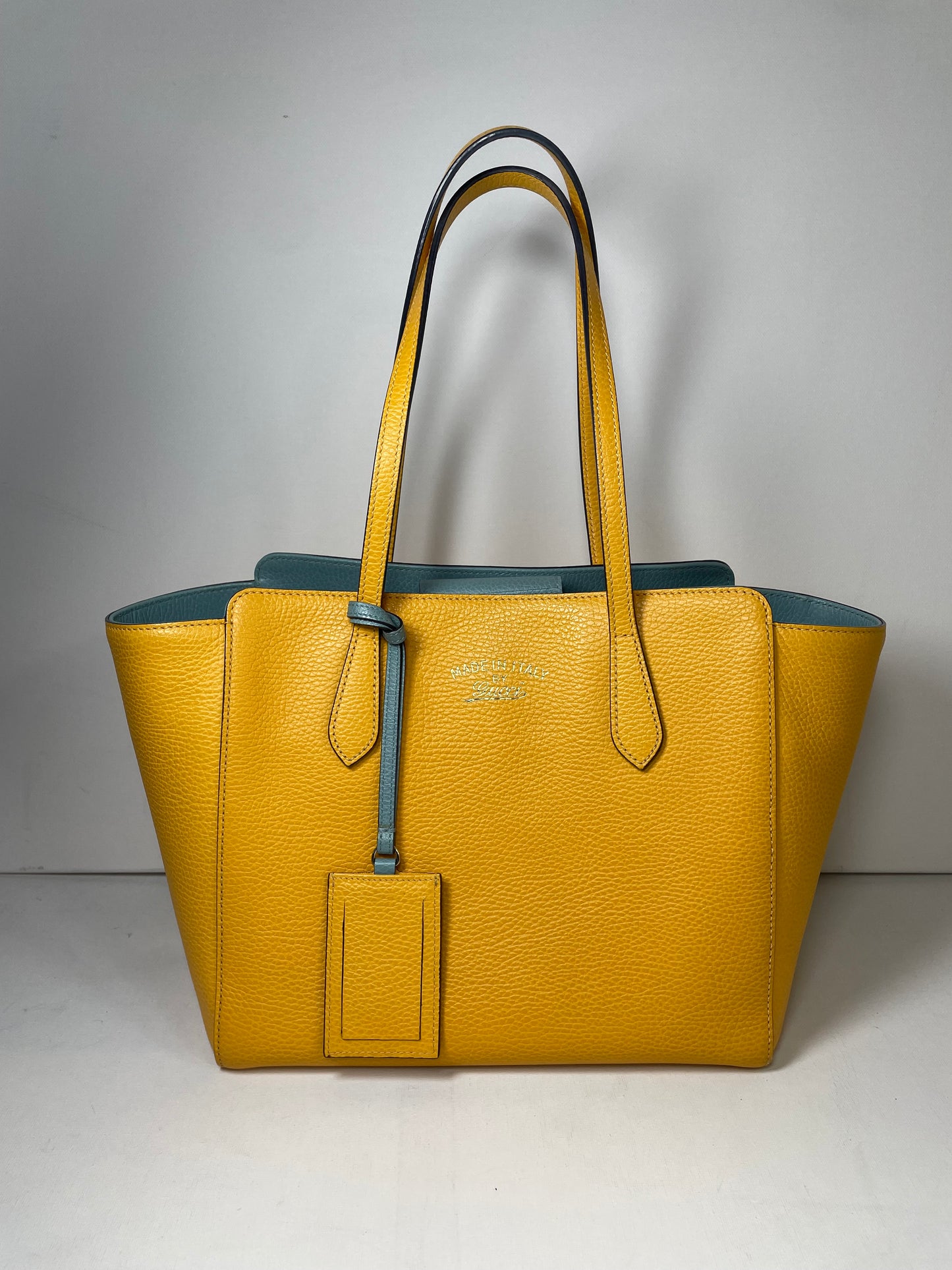 Preloved Gucci Swing Tote Bag, Small