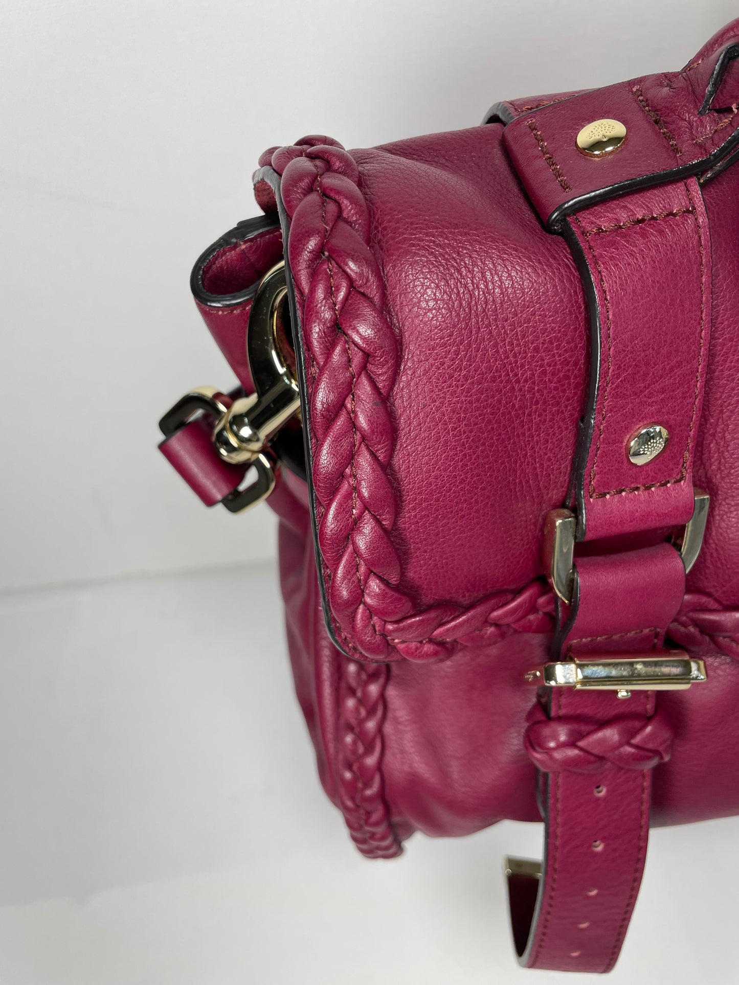 Preloved Mulberry Alexa Satchel Bag, Regular