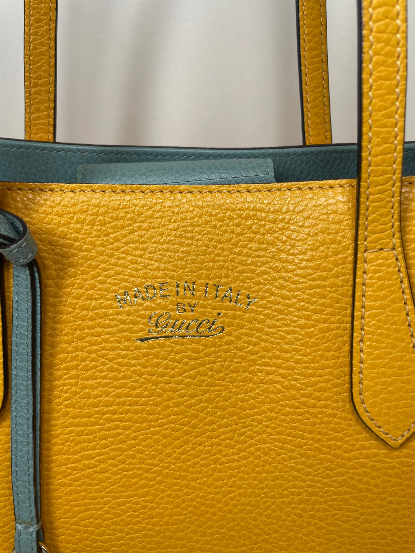 Preloved Gucci Swing Tote Bag, Small