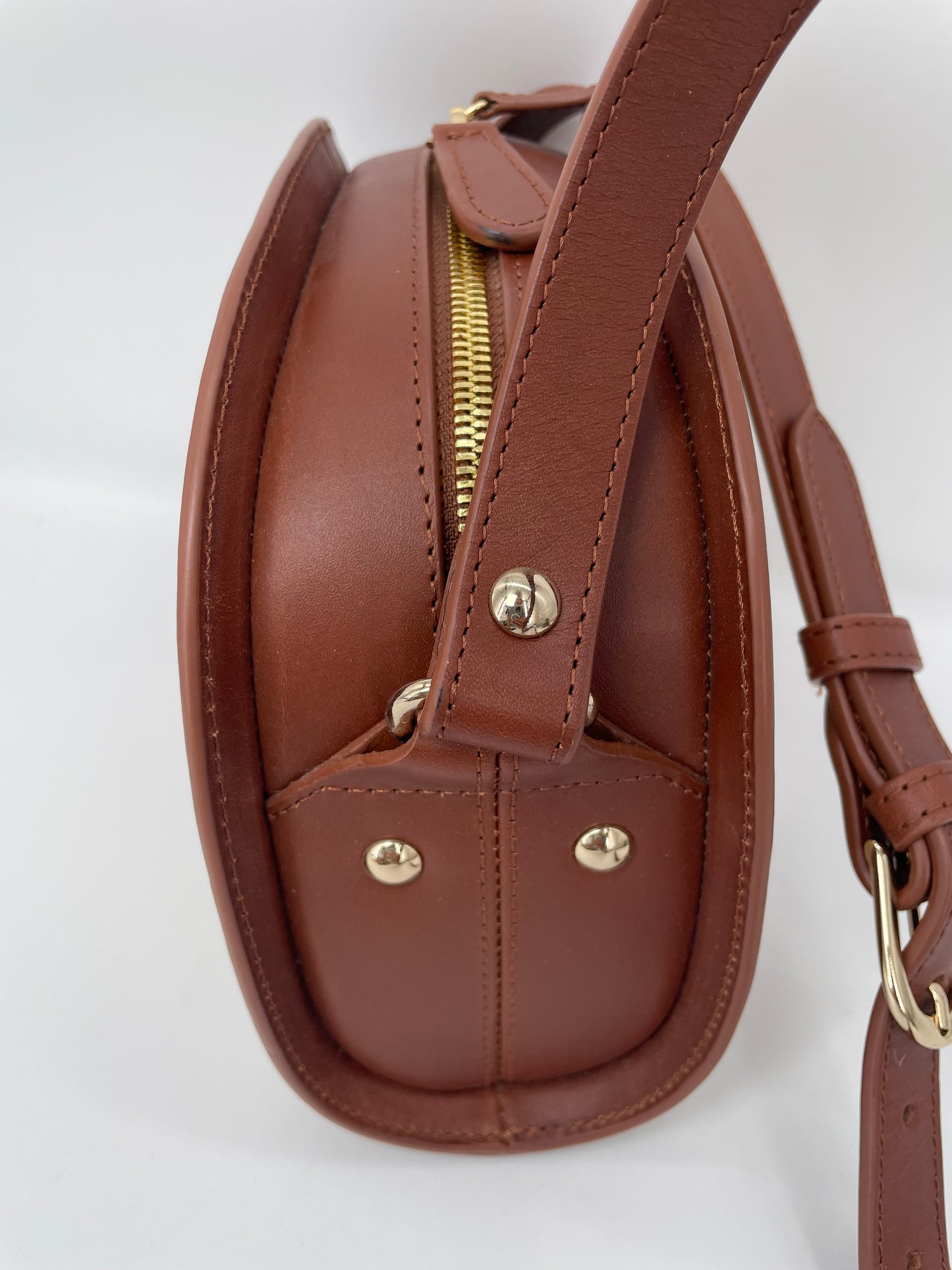 Preloved A.P.C Demi-Lune Crossbody Bag, Large