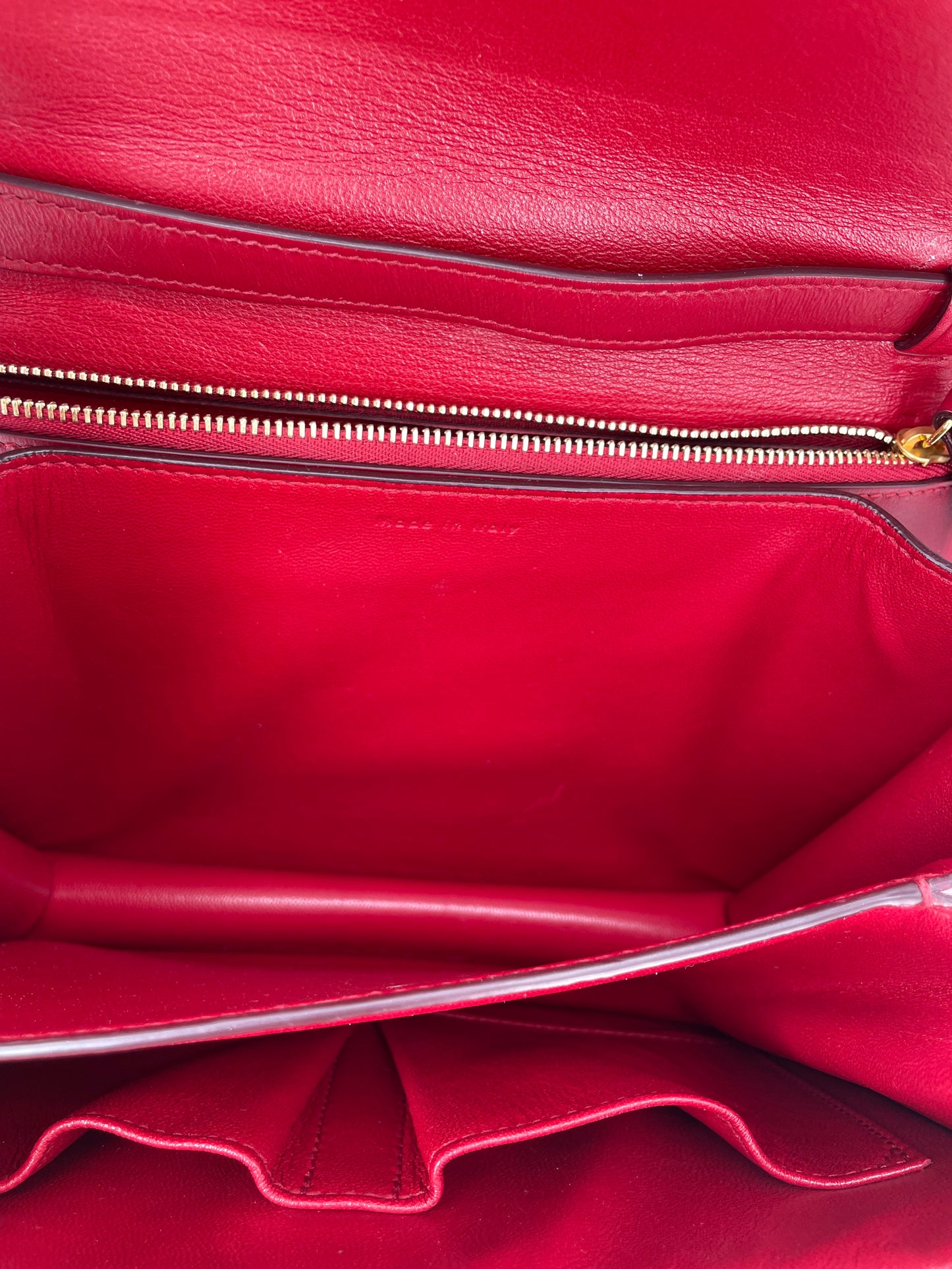 Preloved Celine Classic Box Shoulder Bag, Mesium