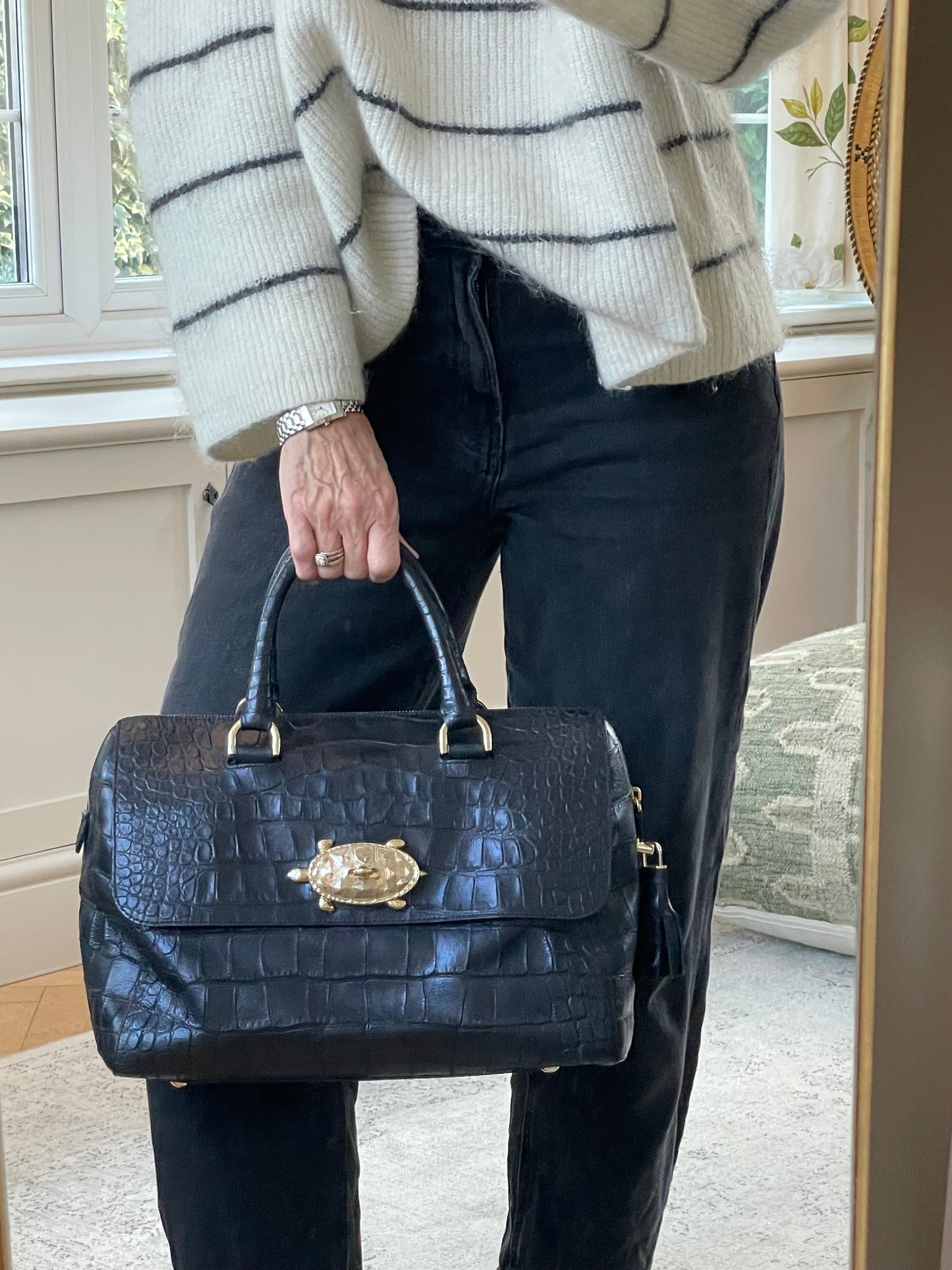 Preloved Mulberry Del Rey Tote Bag, Large