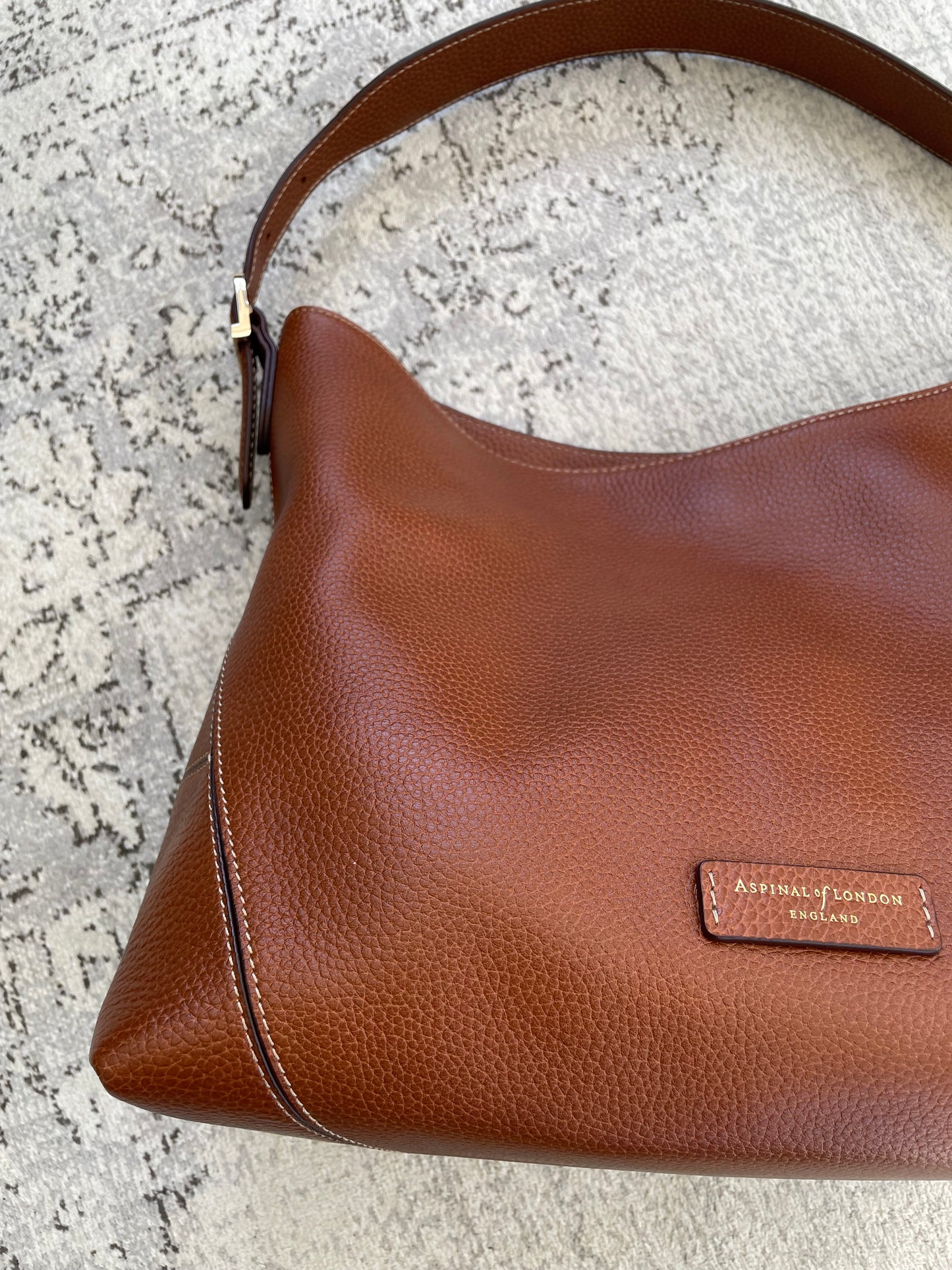 Preloved Aspinal of London Hobo Bag