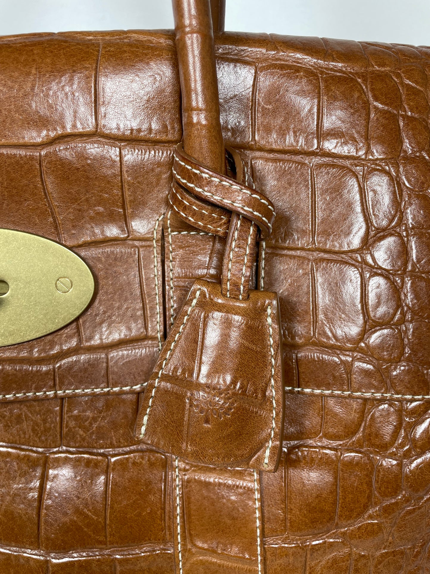 Preloved Mulberry Classic Bayswater Tote Bag, Large