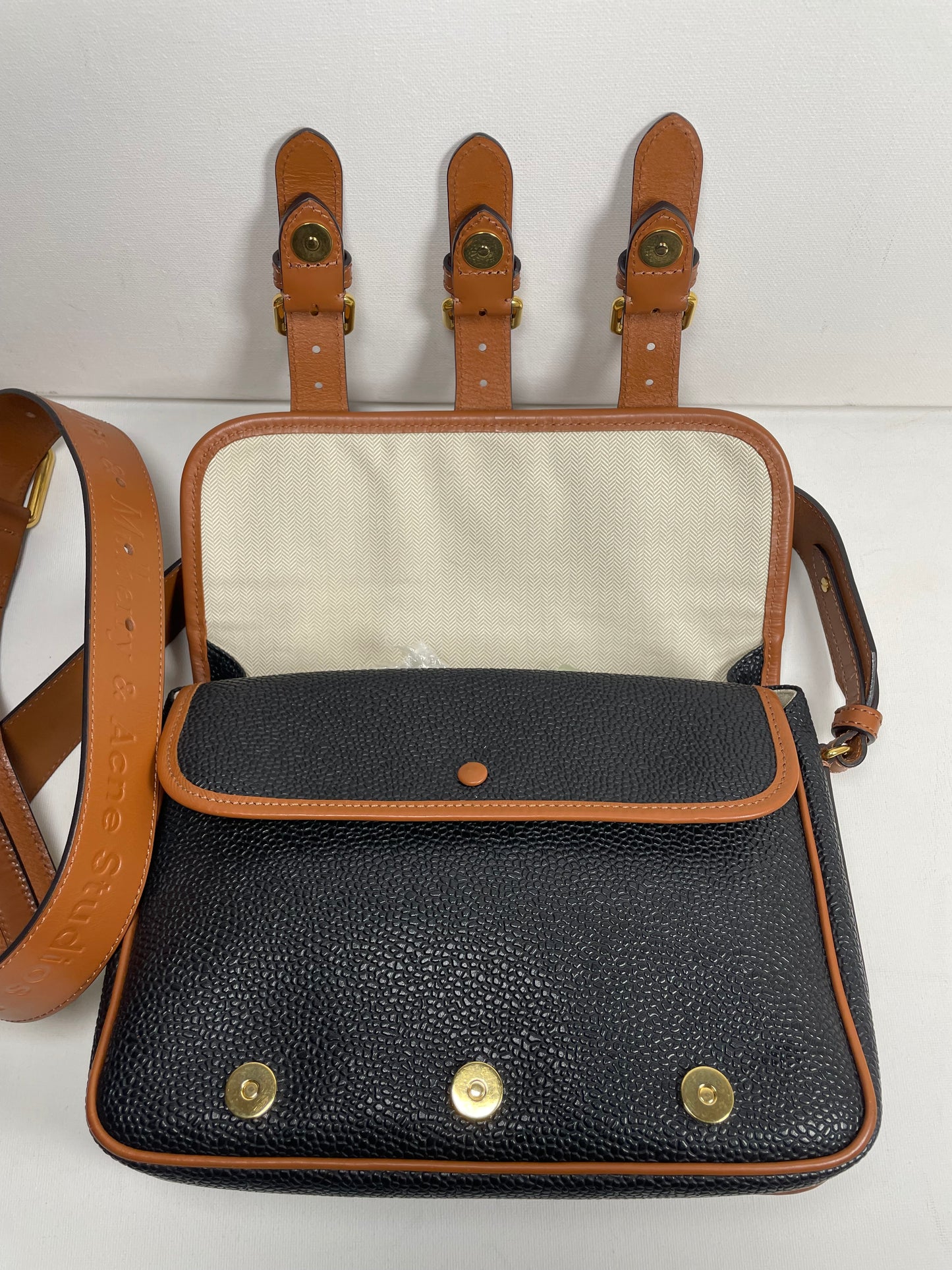 Preloved Mulberry & Acne Studios Messenger Crossbody Bag