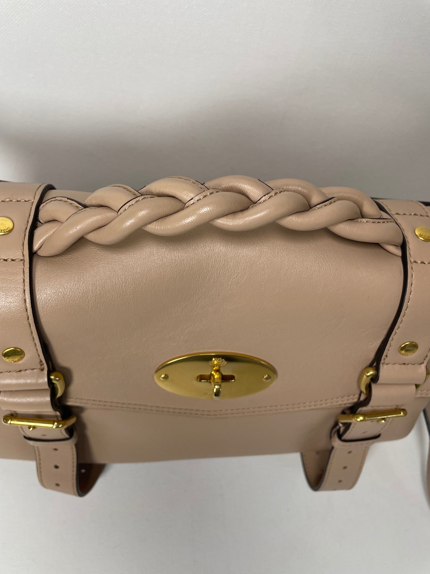 Preloved Mulberry Alexa Satchel Bag, Regular