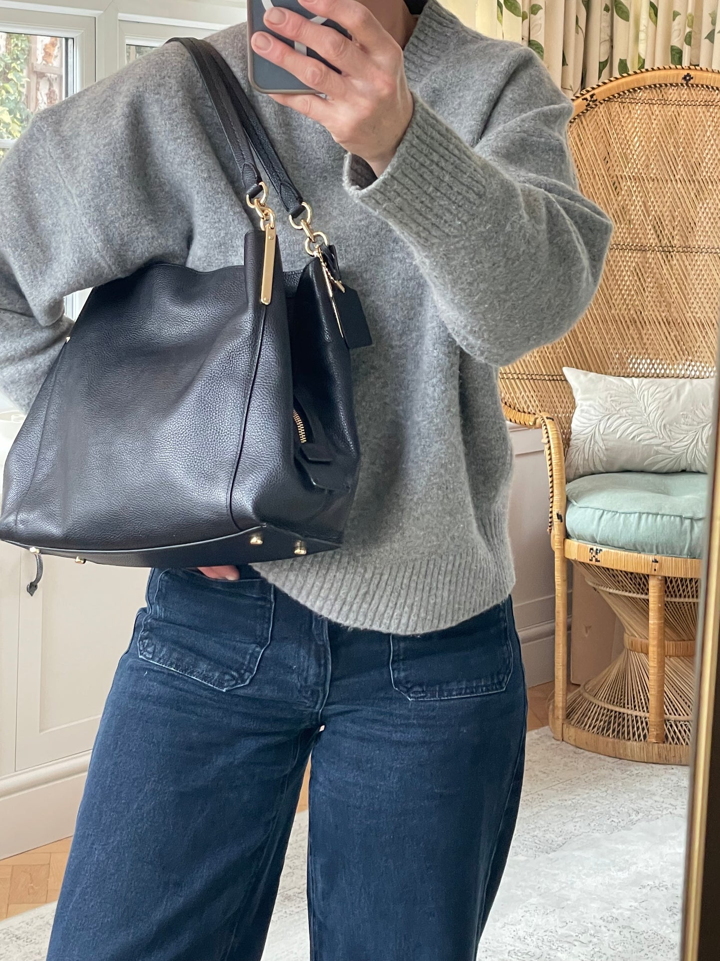 Preloved Coach Dalton 28 Tote Shoulder Bag