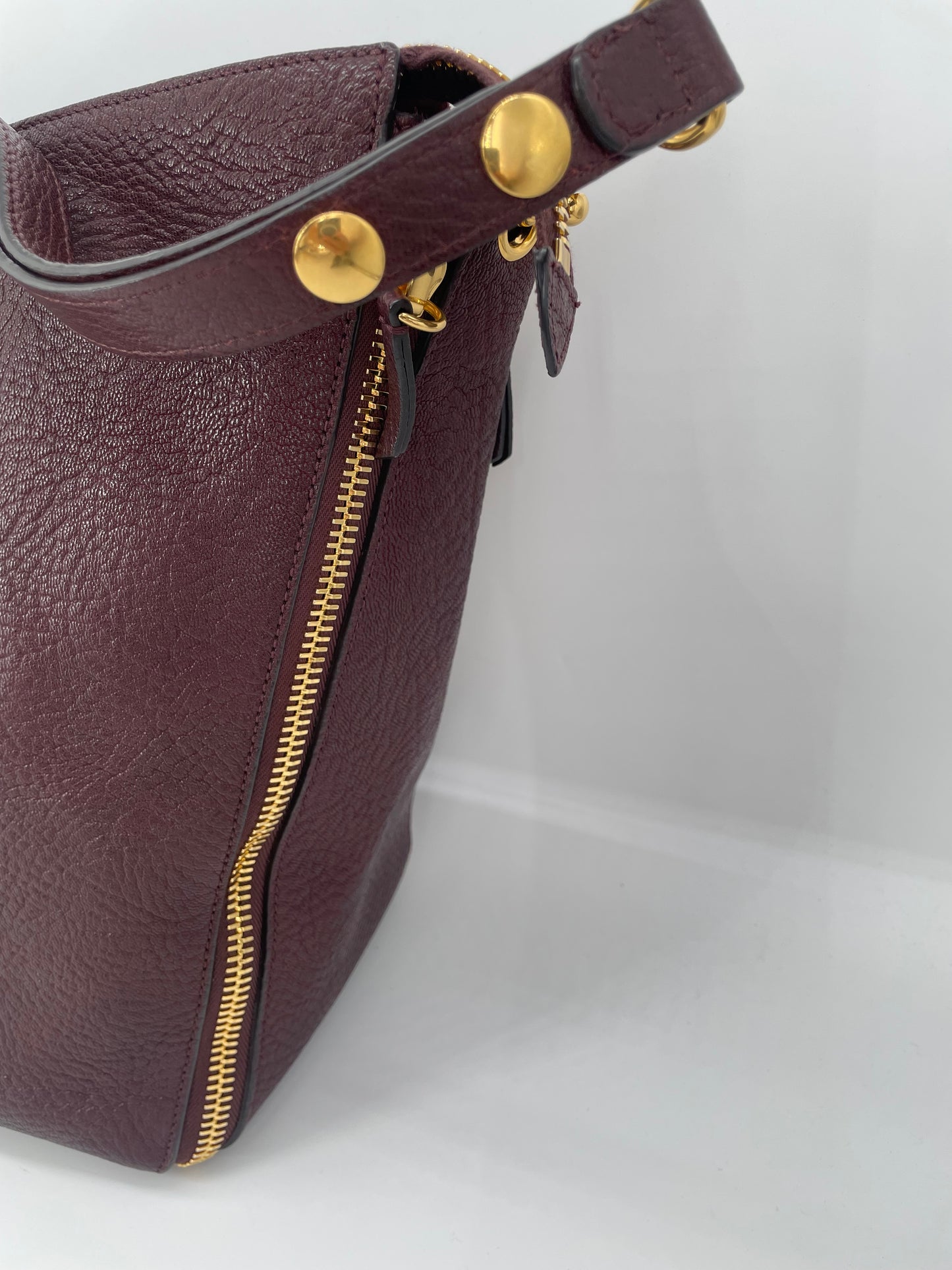 Preloved Mulberry Camden Bucket Shoulder Bag, Medium