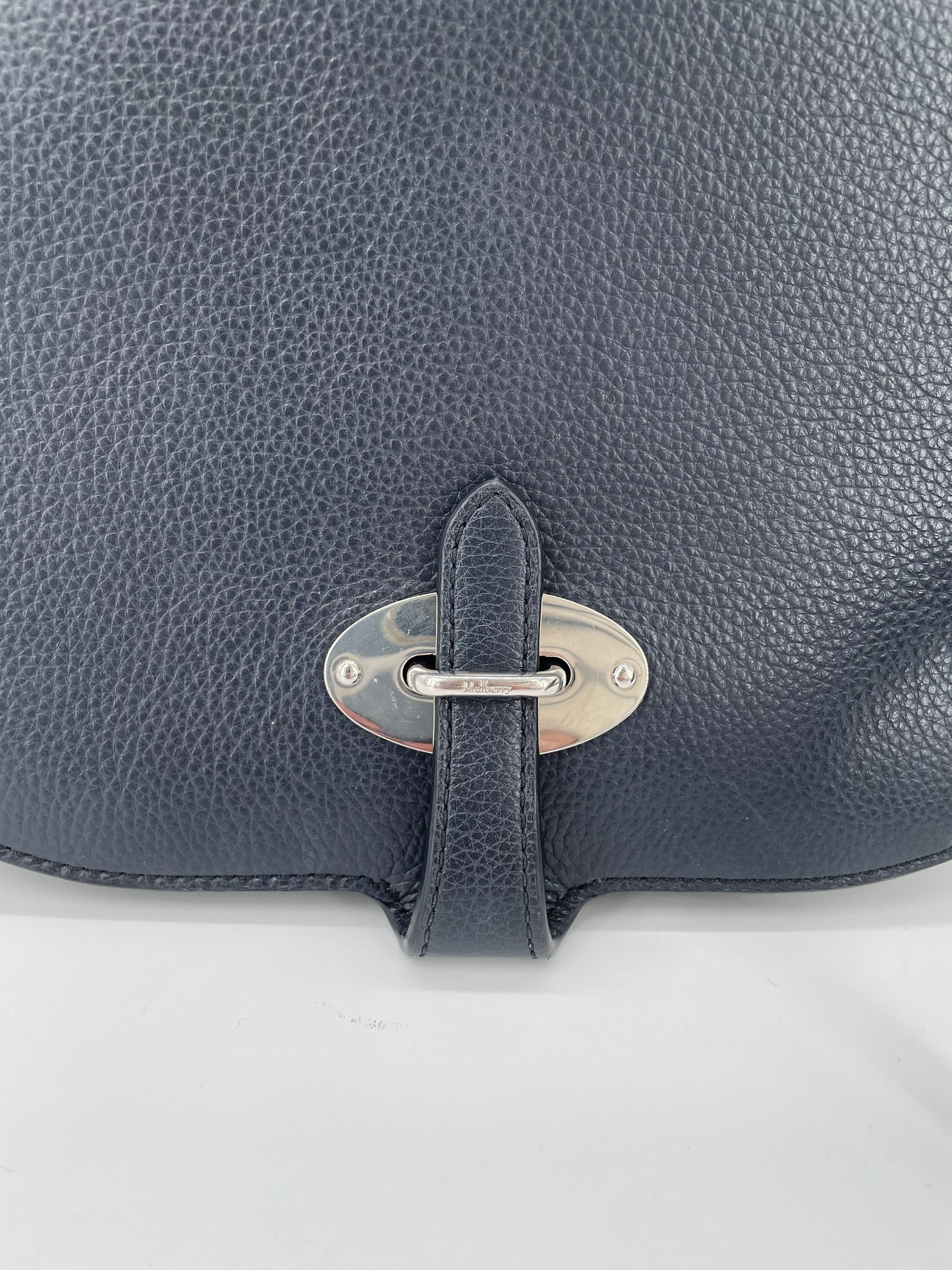 Preloved Mulberry Tenby Satchel Shoulder Bag, Large