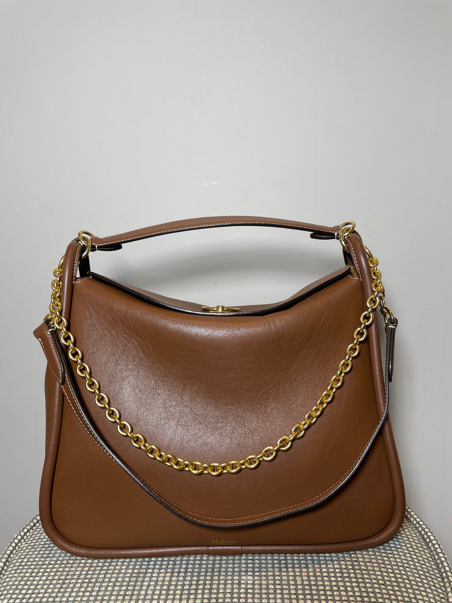 Preloved Mulberry Leighton Shoulder Bag, Medium