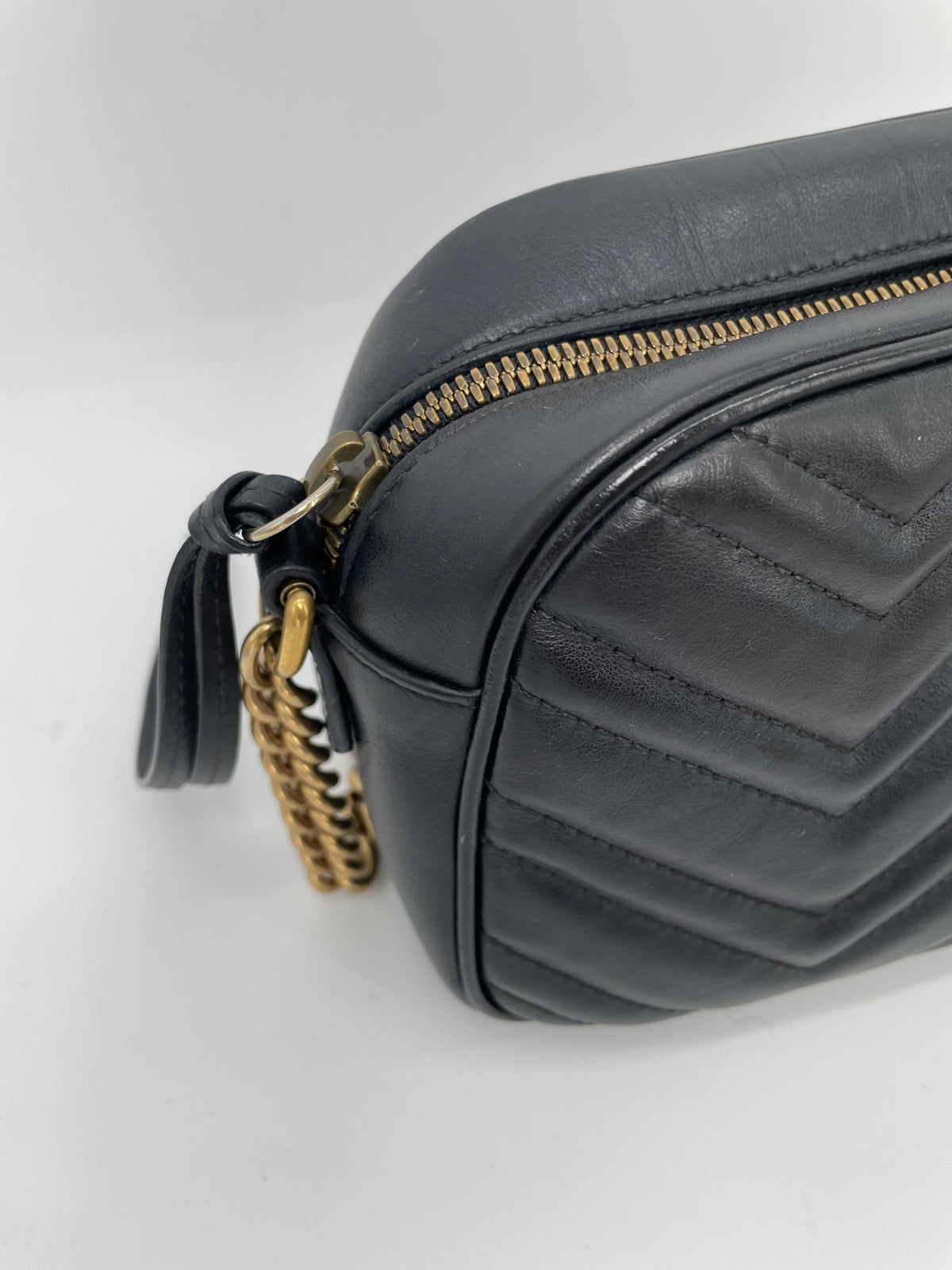 Preloved Gucci Marmont Shoulder Bag, Small