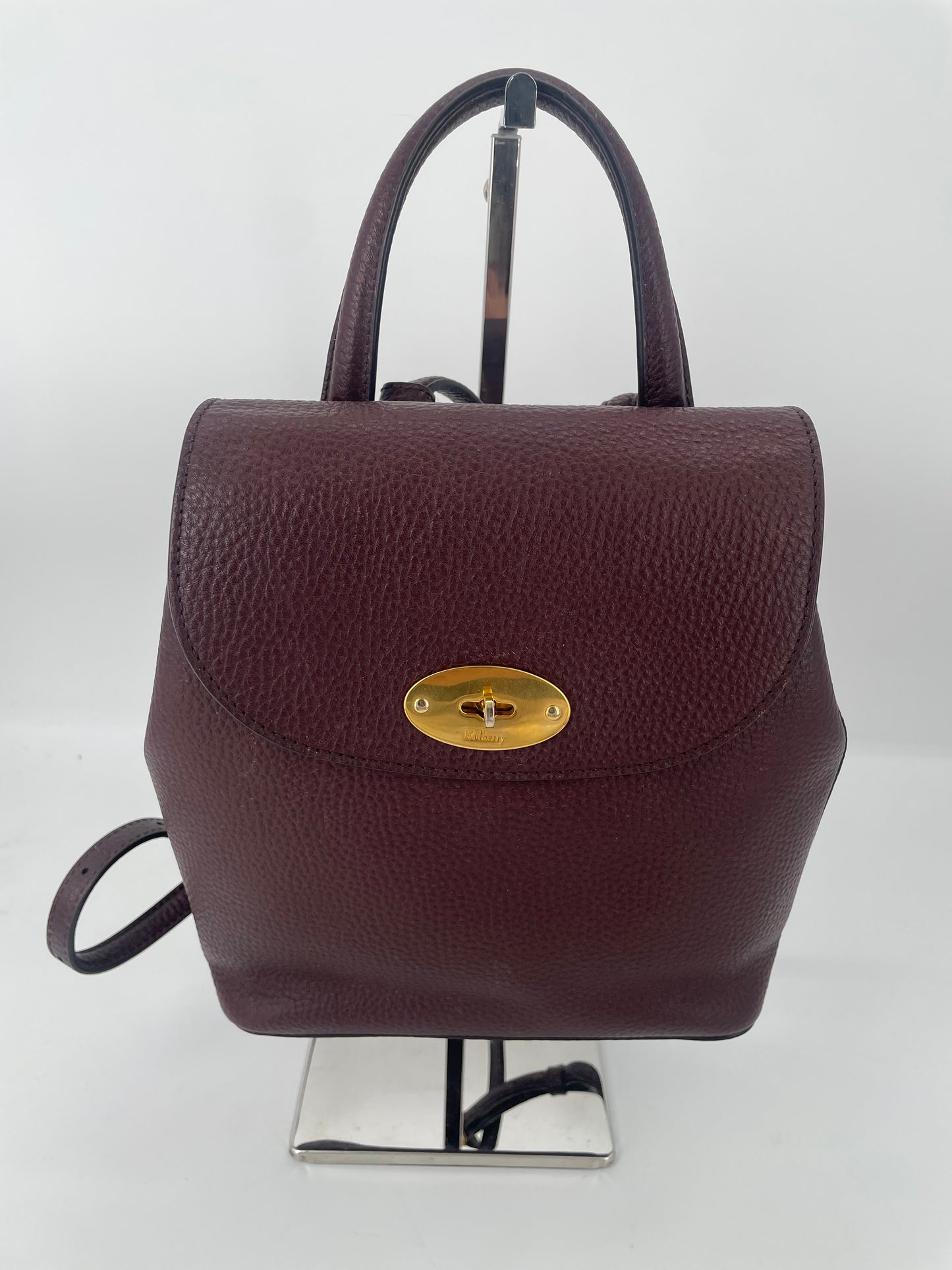 Preloved Mulberry Calfskin Bayswater Backpack, Mini