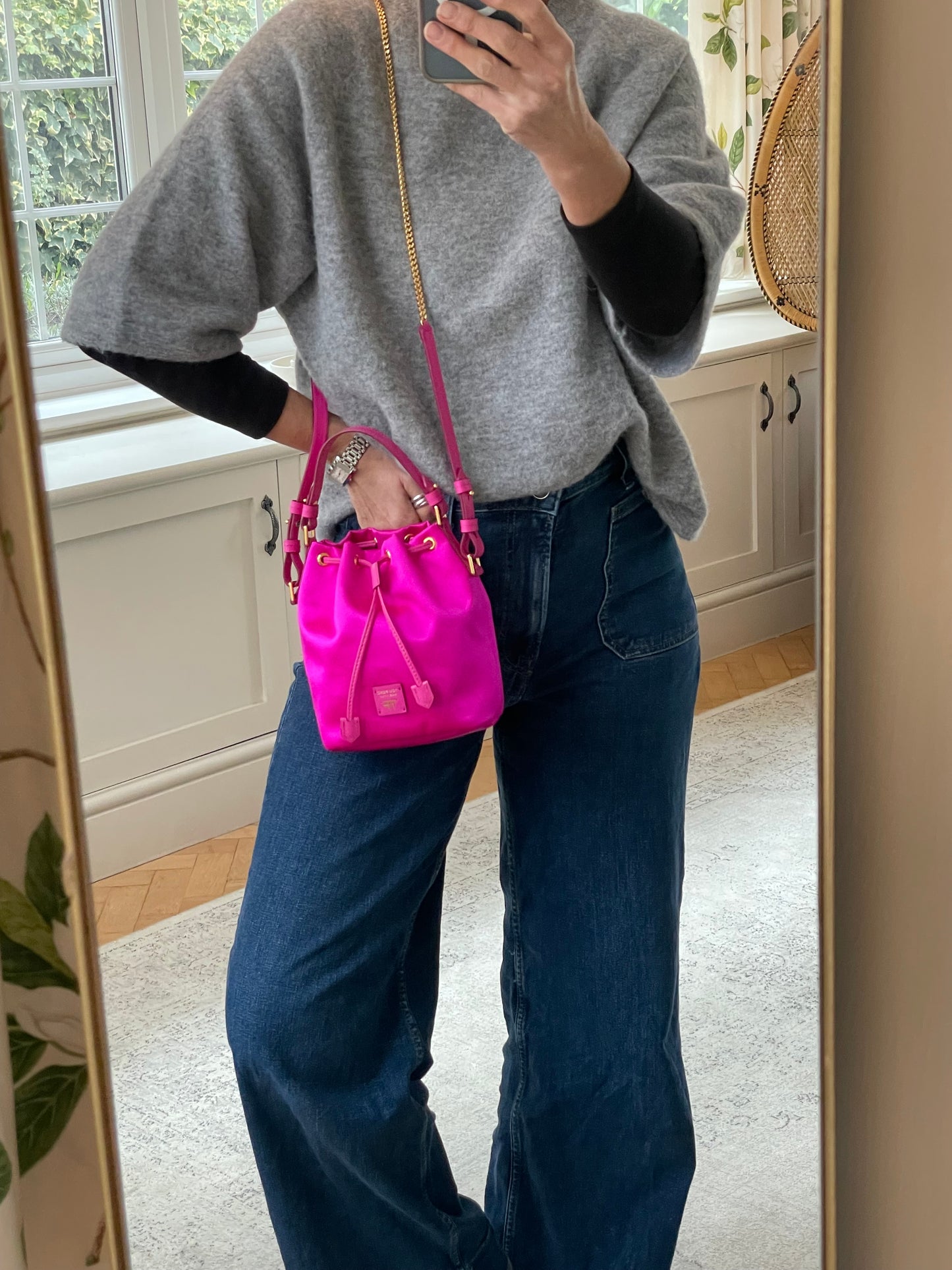 Preloved Tom Ford Disco Two Way Bucket Bag, Small