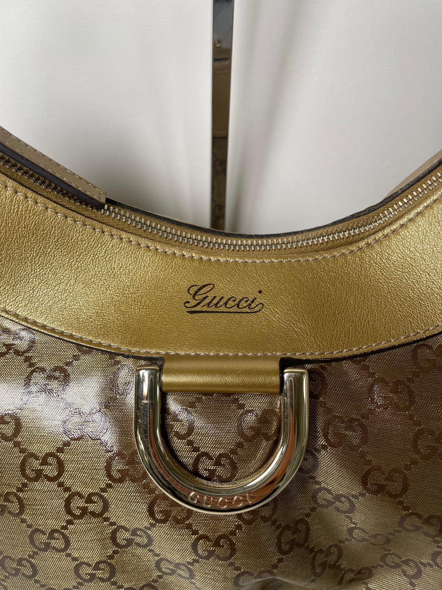 Preloved Gucci D-Ring Shoulder Bag